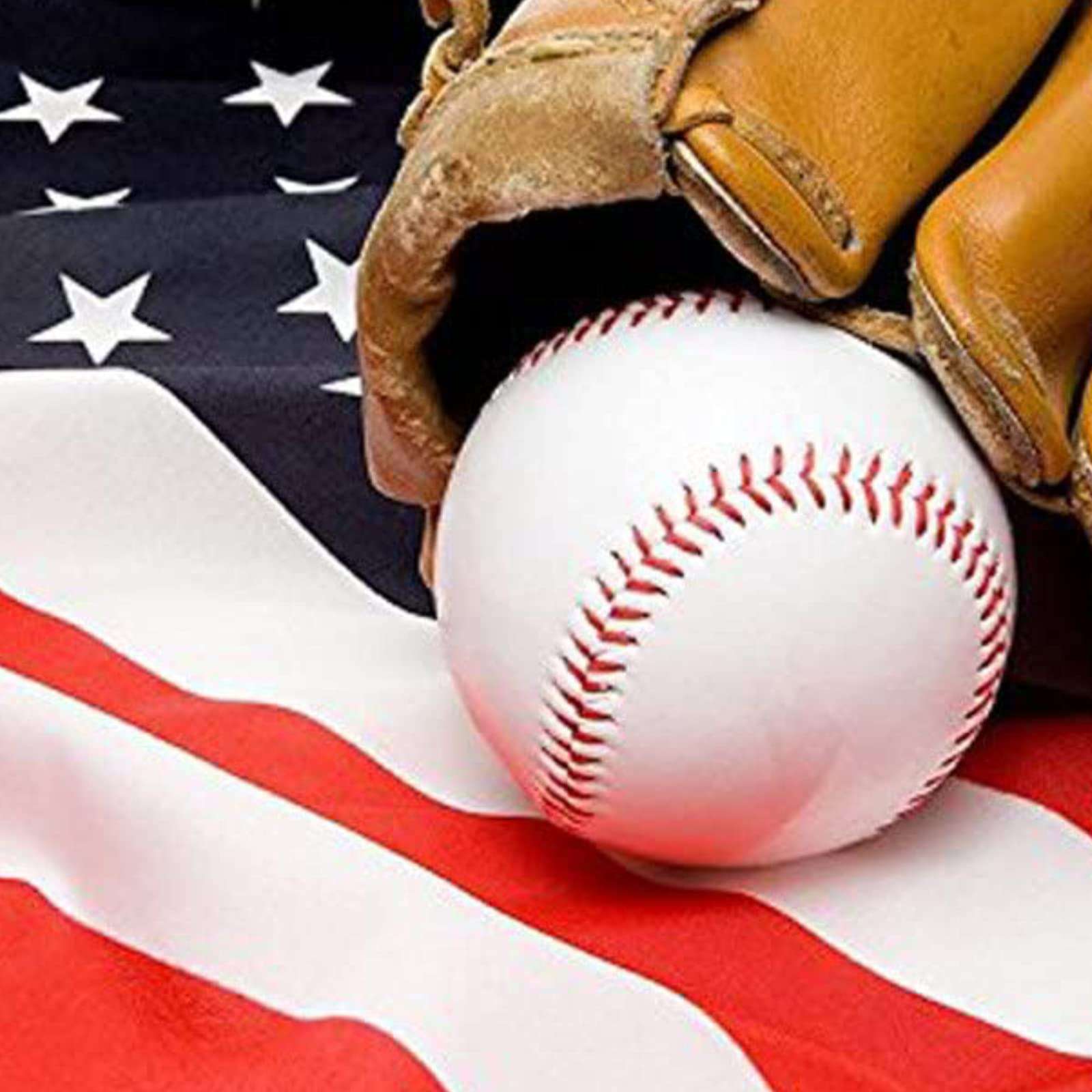 SPDTECH 2 Blank Baseballs Hard Core Standard Official Size 9 inch Suitable for Youth League Practice Training Machine Pitching for Signature Adapt to Bat Play 3