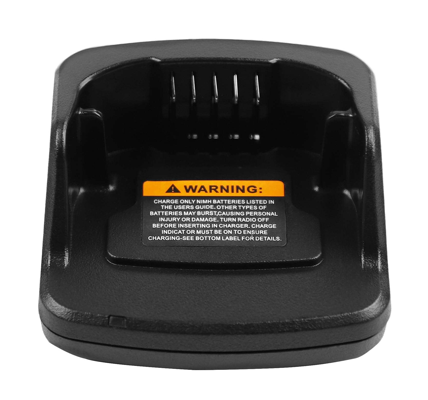 NEWASHAN Desktop Charger Compatible with Motorola Radio RMM2050 RMU2040 RMU2043 RMU2080 RMU2080D RMV2080 XT420 XT460 RAV50 Walkie Talkie Charging Dock Cradle Base PMLN6383A PMLN6394 PMNN4434 PMNN4453 6