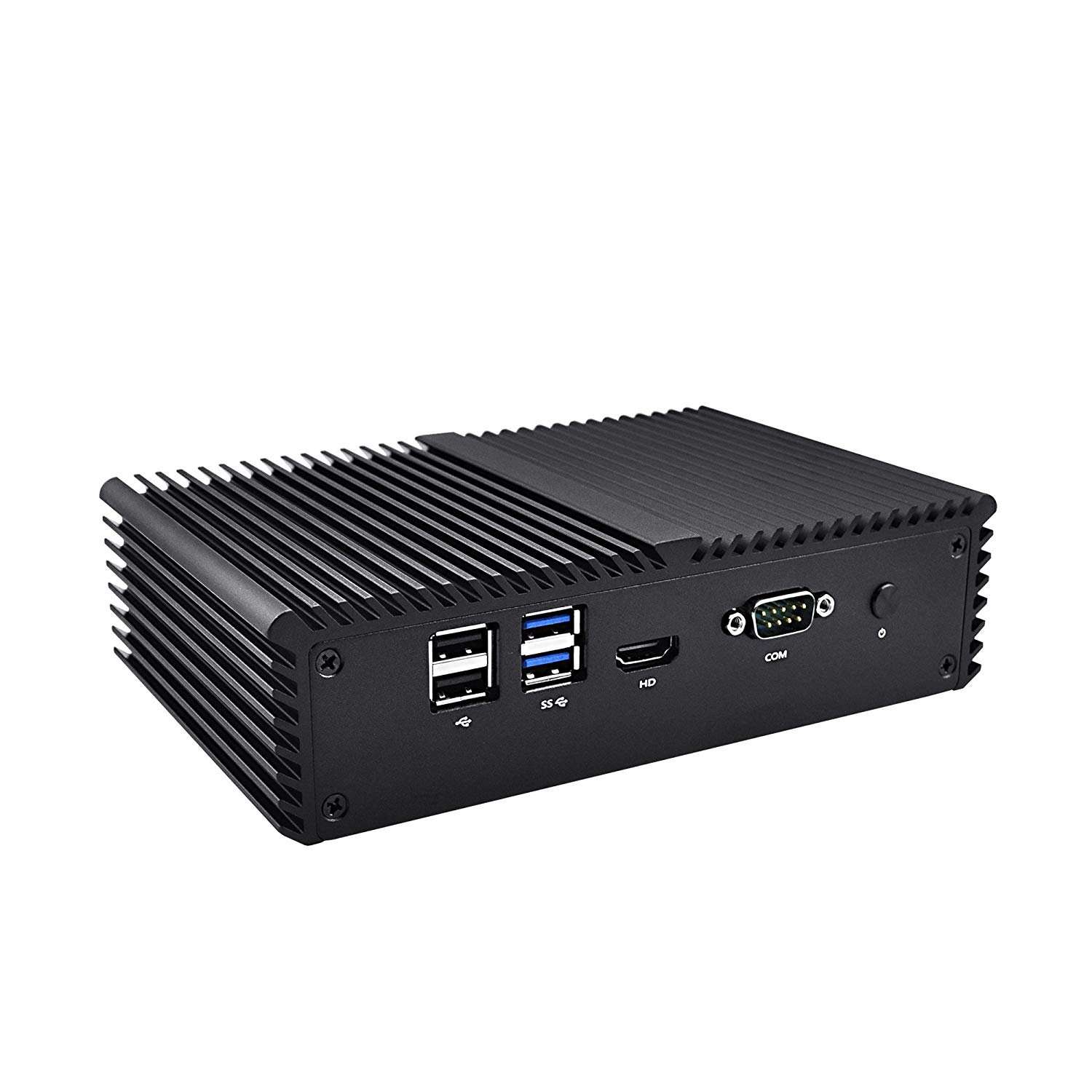 Kettop Sense Router Mi7100L6 Core I3-7100U (8Gb Ddr4 Ram 128Gb Ssd WiFi) AES-Ni Small Business Router, Dual Core Fanless, 6 Gigabit LAN Windows Mini Pc 2.4Ghz 6