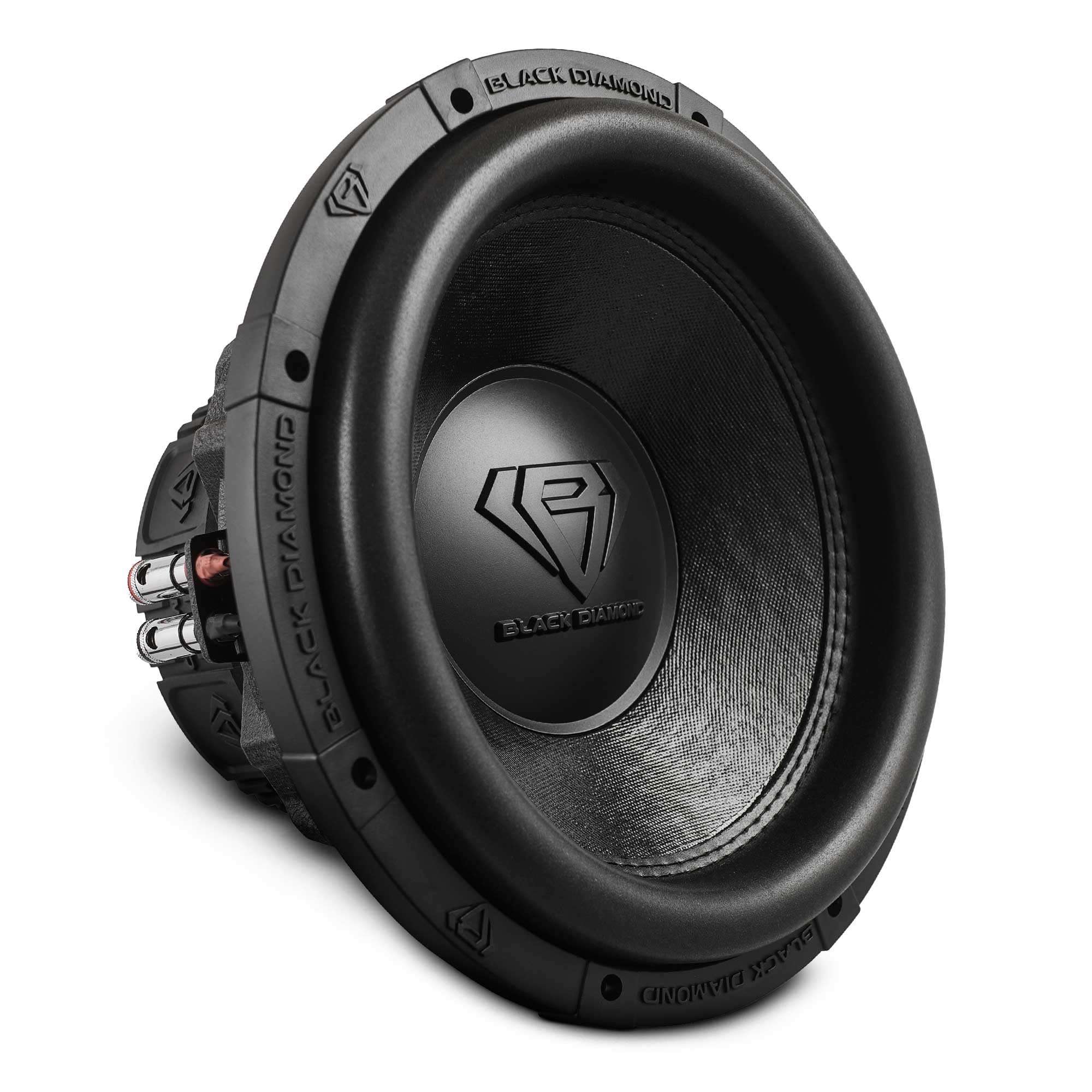 Black Diamond DIA-T15.2D 15 Inches Car Audio Subwoofer 2000 Watts 3" Dual Voice Coil 2+2 DVC 2 Ohm (1 Speaker)