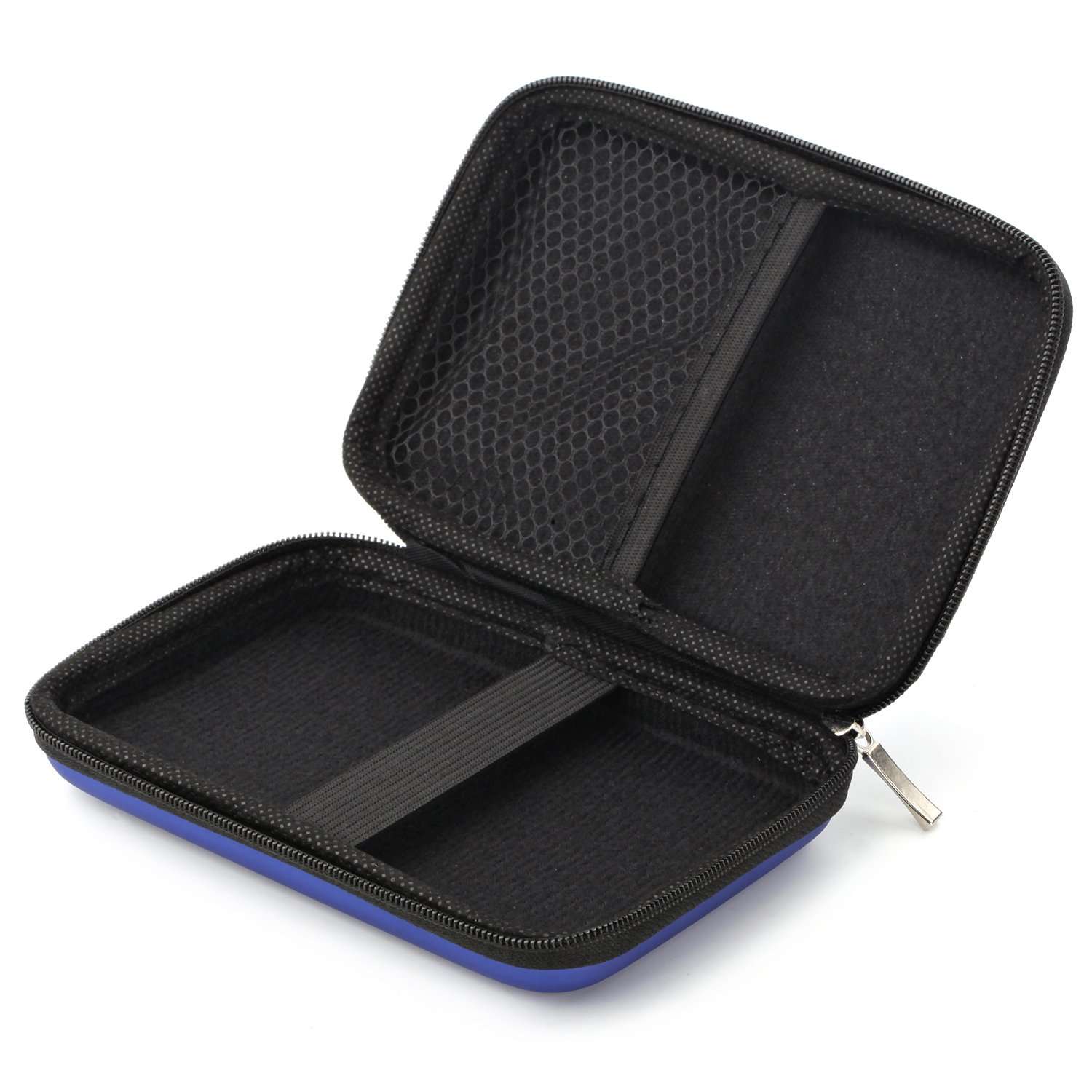 Bear Motion EVA Shockproof Carrying Travel Case for 2.5-Inch Portable External Hard Drive, GPS Camera and External Battery Pack - Blue 1