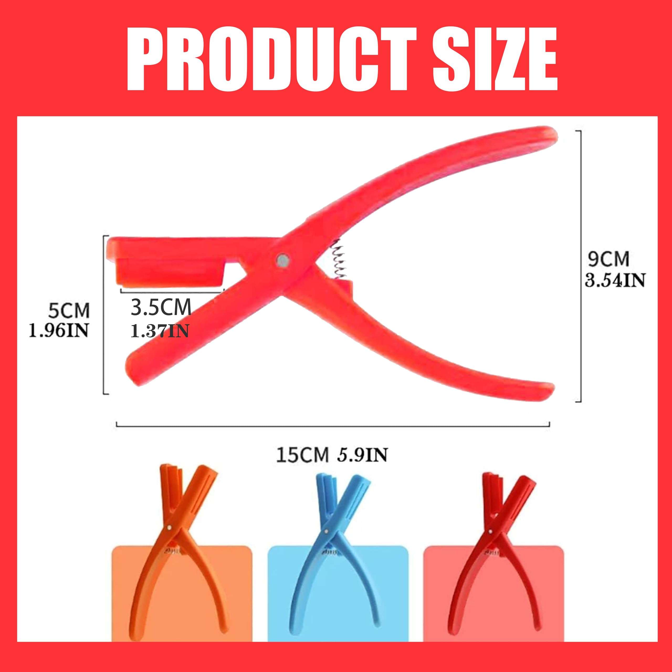 RUNMO Crayfish Peeler Scissors, 8 Pcs Crawfish Shucker, Crawfish Sheller Portable Lightweight Kitchen Gadget, Efficient Crayfish Shelling Device 3