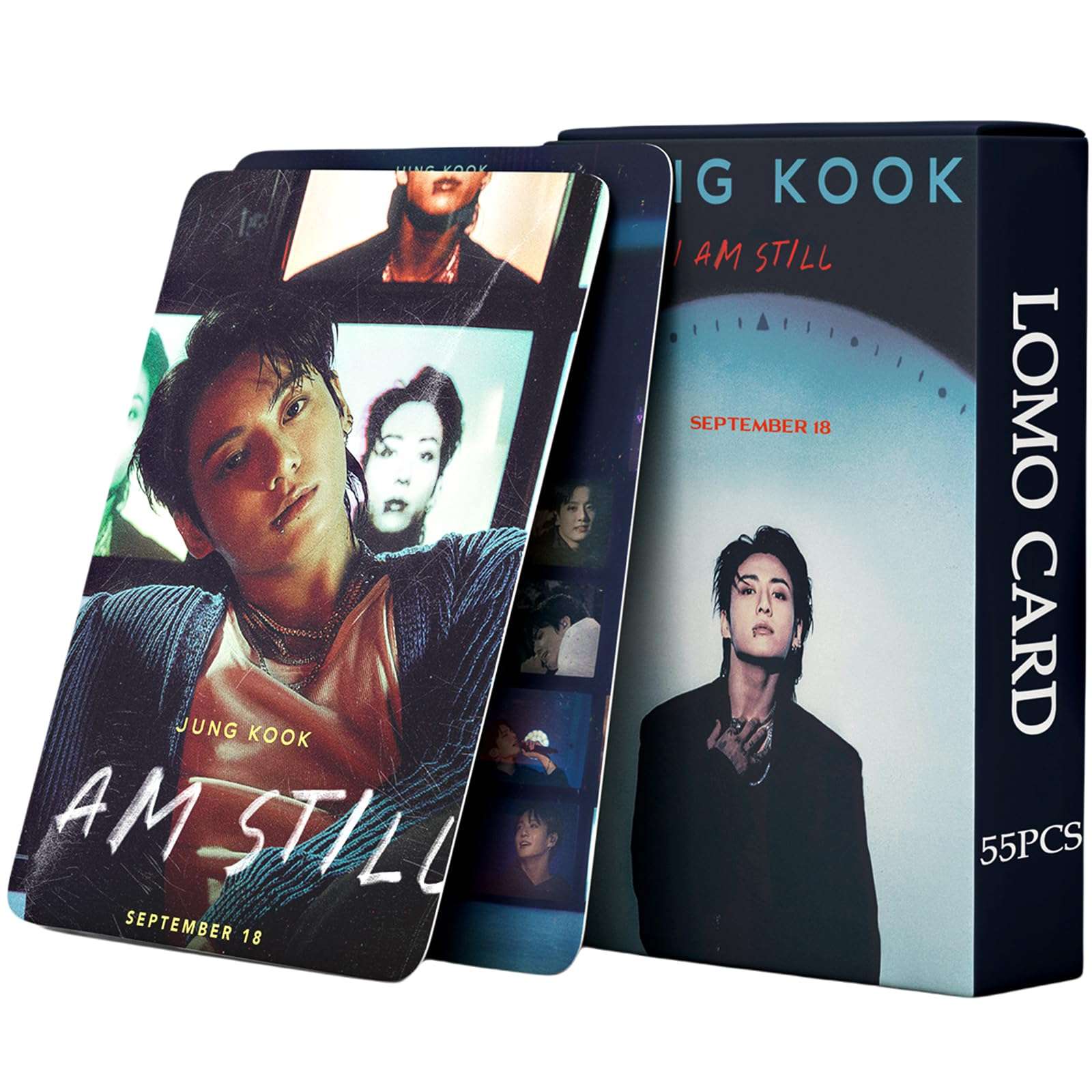 PYAJUU K-POP Photocards 55PCS I AM Still Photocards K-POP LOMO Cards Fans Cards Kpop I AM Still Album Card 1