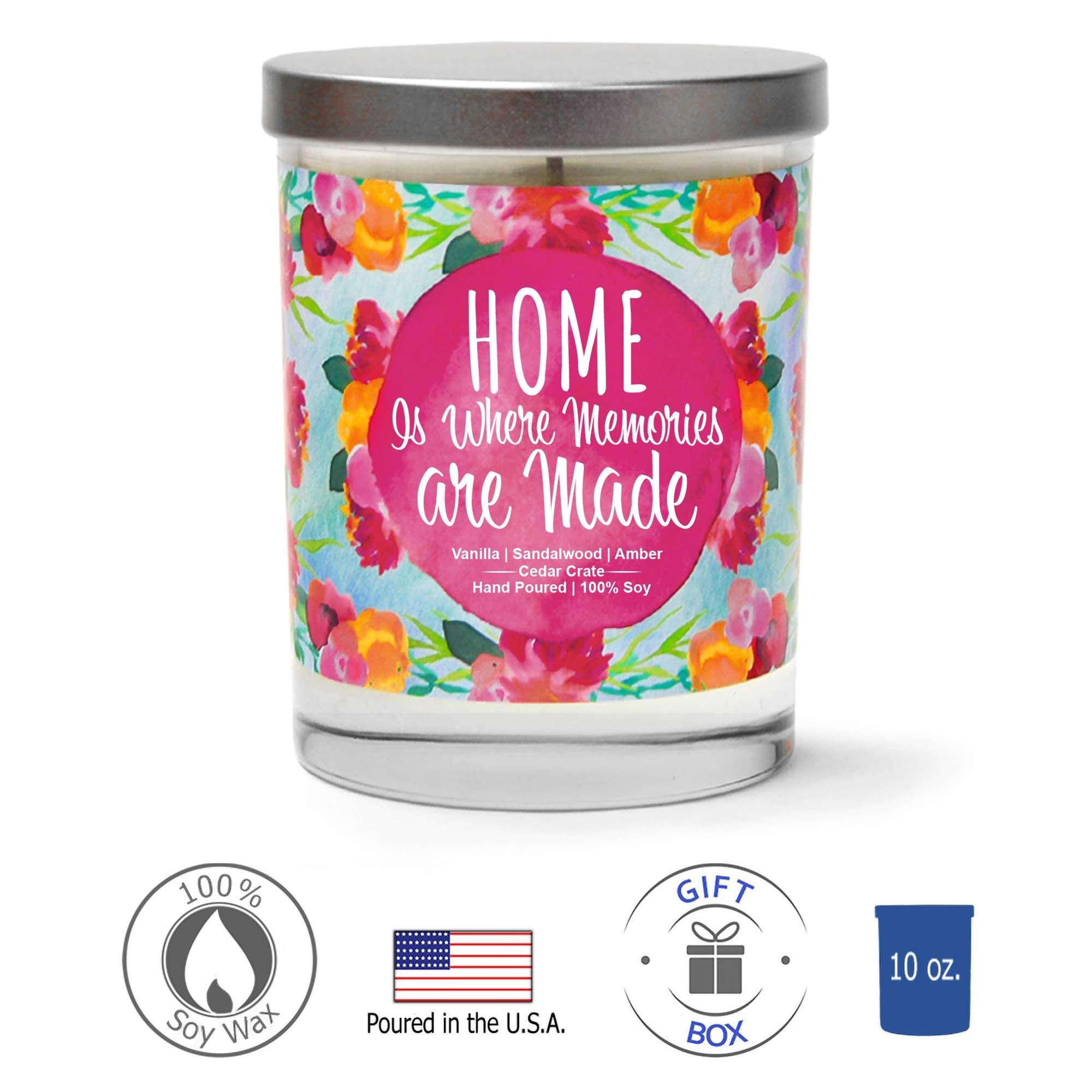 House Warming Gifts New Home 2025 for Women Men Friends - Welcome to The Neighborhood - Housewarming Candle, Present for Hostess, Apartment, Moving, Farewell, Best Neighbor, Soy Wax, Made in USA 5