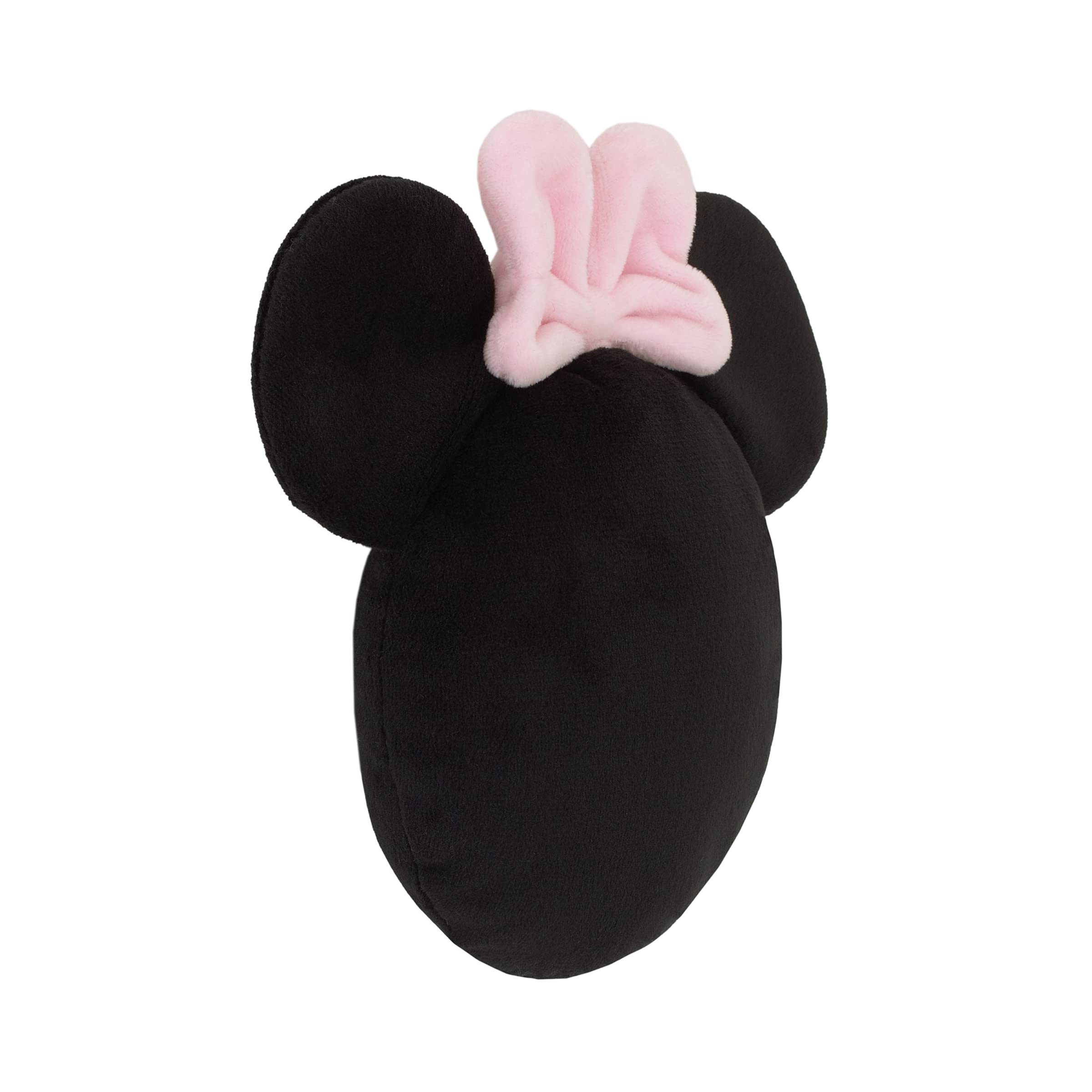 Disney Minnie Mouse Shaped Black Plush with Pink Bow 3 Piece Wall Décor 4