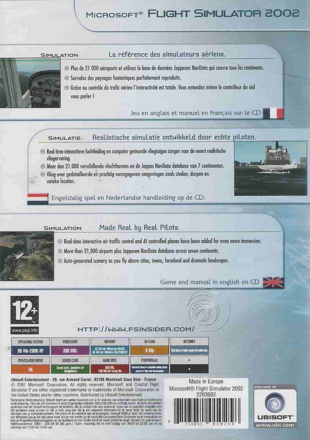 Microsoft Flight Simulator 2002 Standard - PC 3