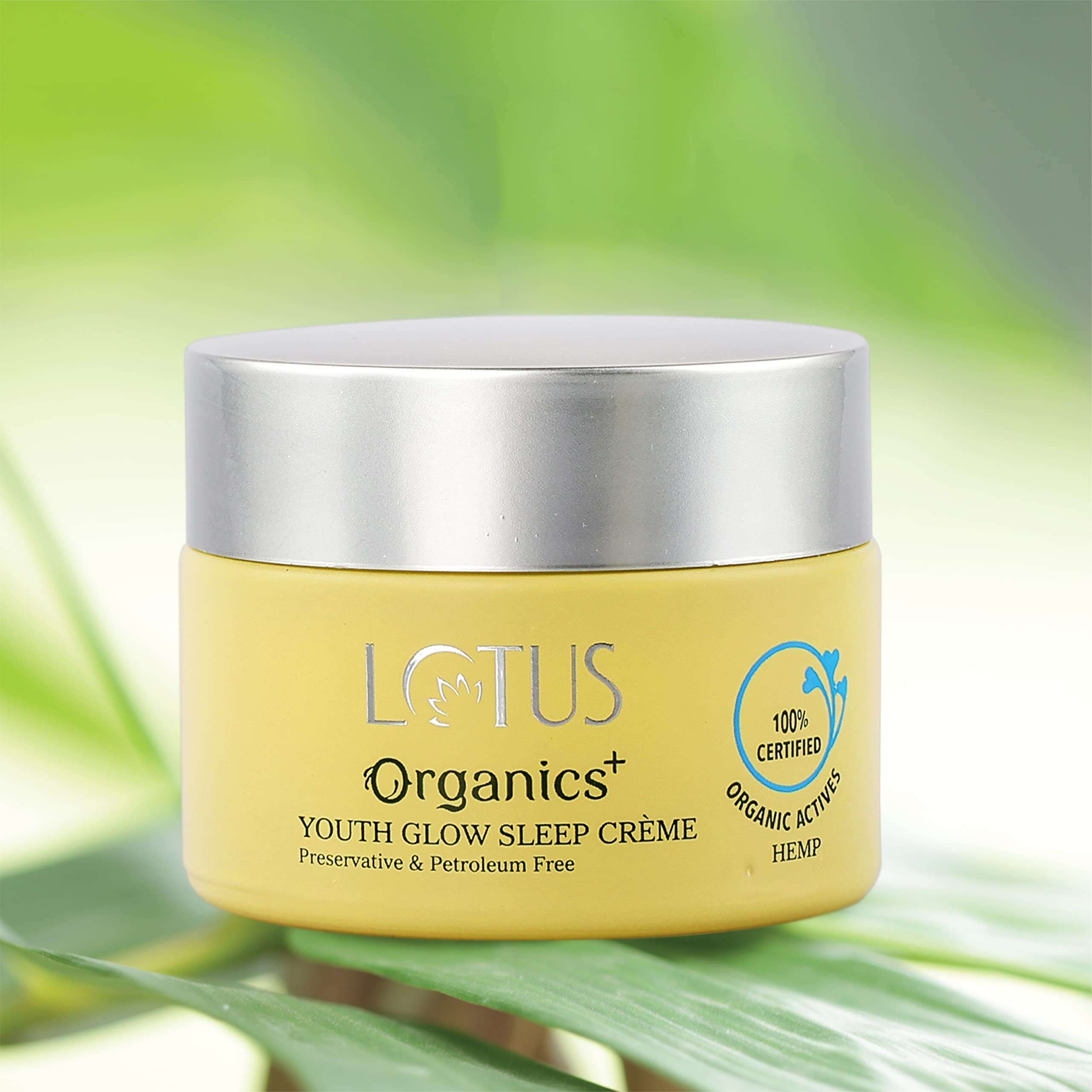 Lotus Organics+ Youth Glow Sleep Night Cream | Preservative & Petroleum Free | For All Skin Types | 50g 3