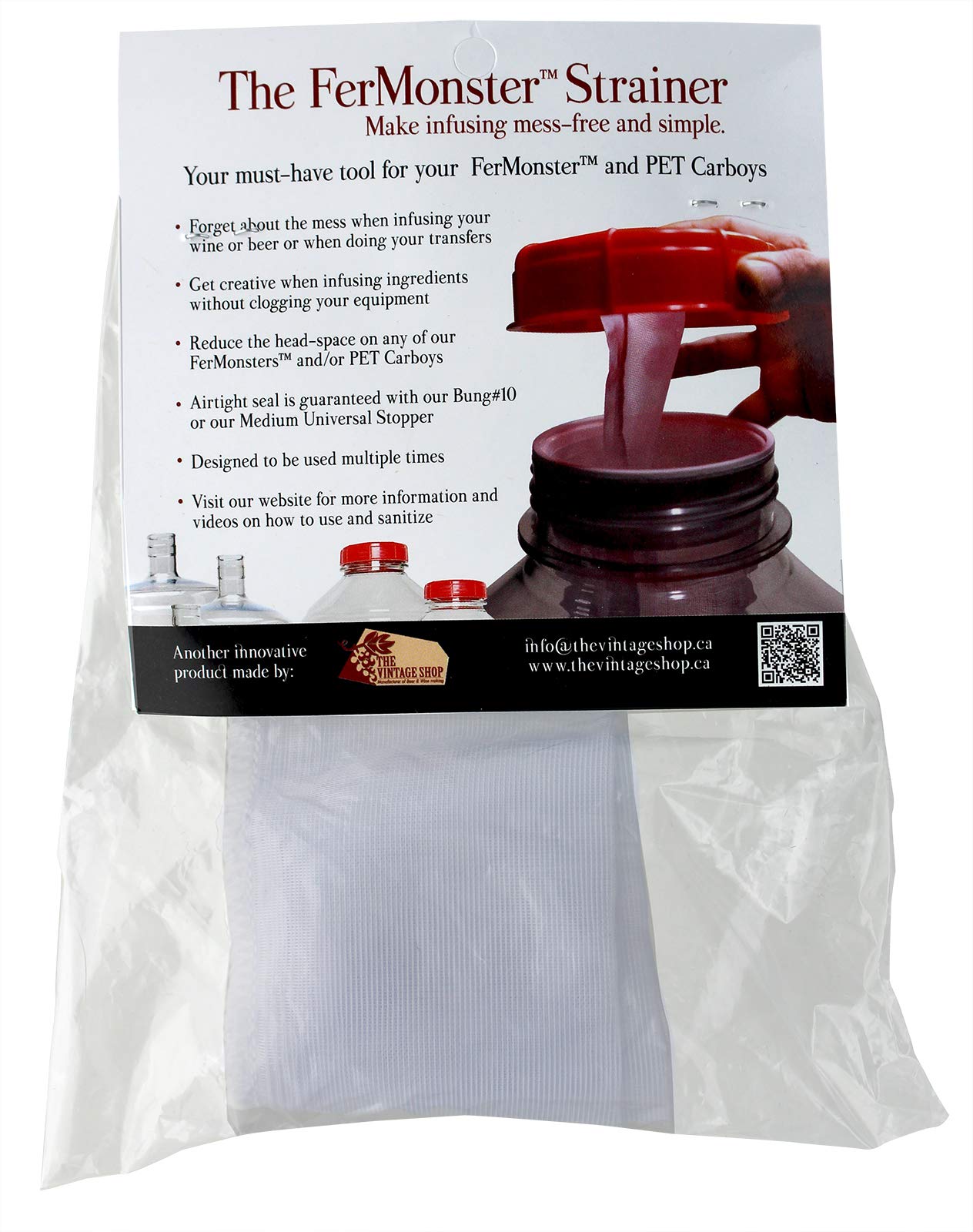 FerMonster Mini Mesh Strainer