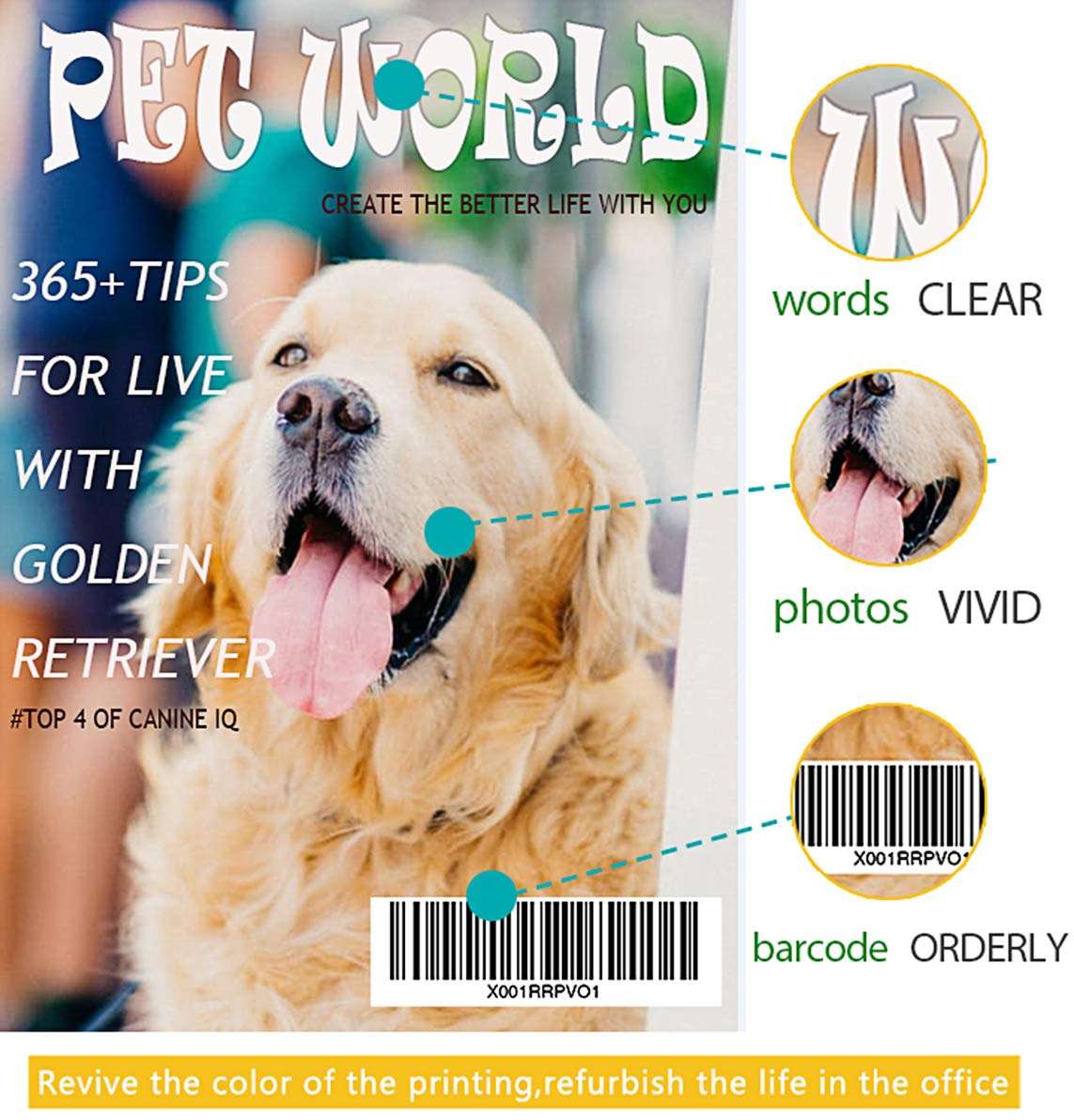 GAOYU LC3037XXL, Compatible Ink Cartridge Replacement for Brother LC3037XXL LC3039 Super High-Yield with Brother MFC-J5845DW MFC-J5945DW MFC-J6545DW MFC-J6945DW Printer, 4 Pack CMYBK 6