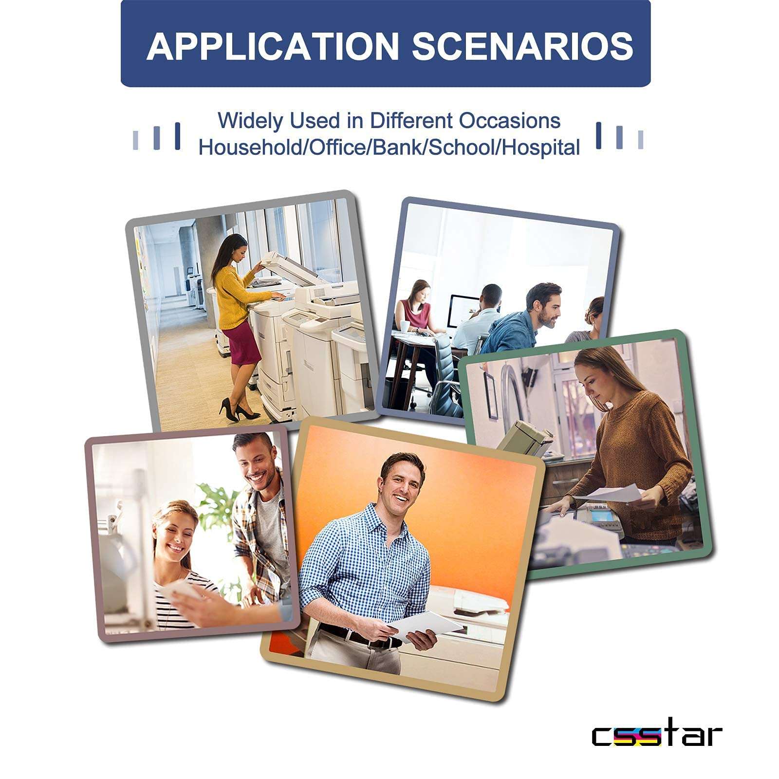 CSSTAR Compatible Ink Cartridges Replacement for Brother LC3013 LC3011 XL Work with MFC-J491DW MFC-J497DW MFC-J690DW MFC-J895DW Printer - 1 Black, 1 Cyan, 1 Magenta, 1 Yellow, Total 4-Pack 6