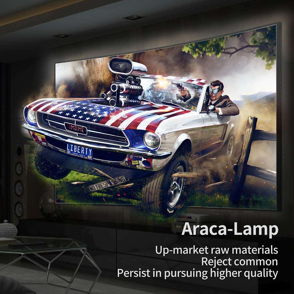 Araca VLT-XD560LP Projector Lamp with Housing for Mitsubishi XD550U XD360U-EST WD385U-EST WD380U-EST WD570 Replacement Projector Lamp 3