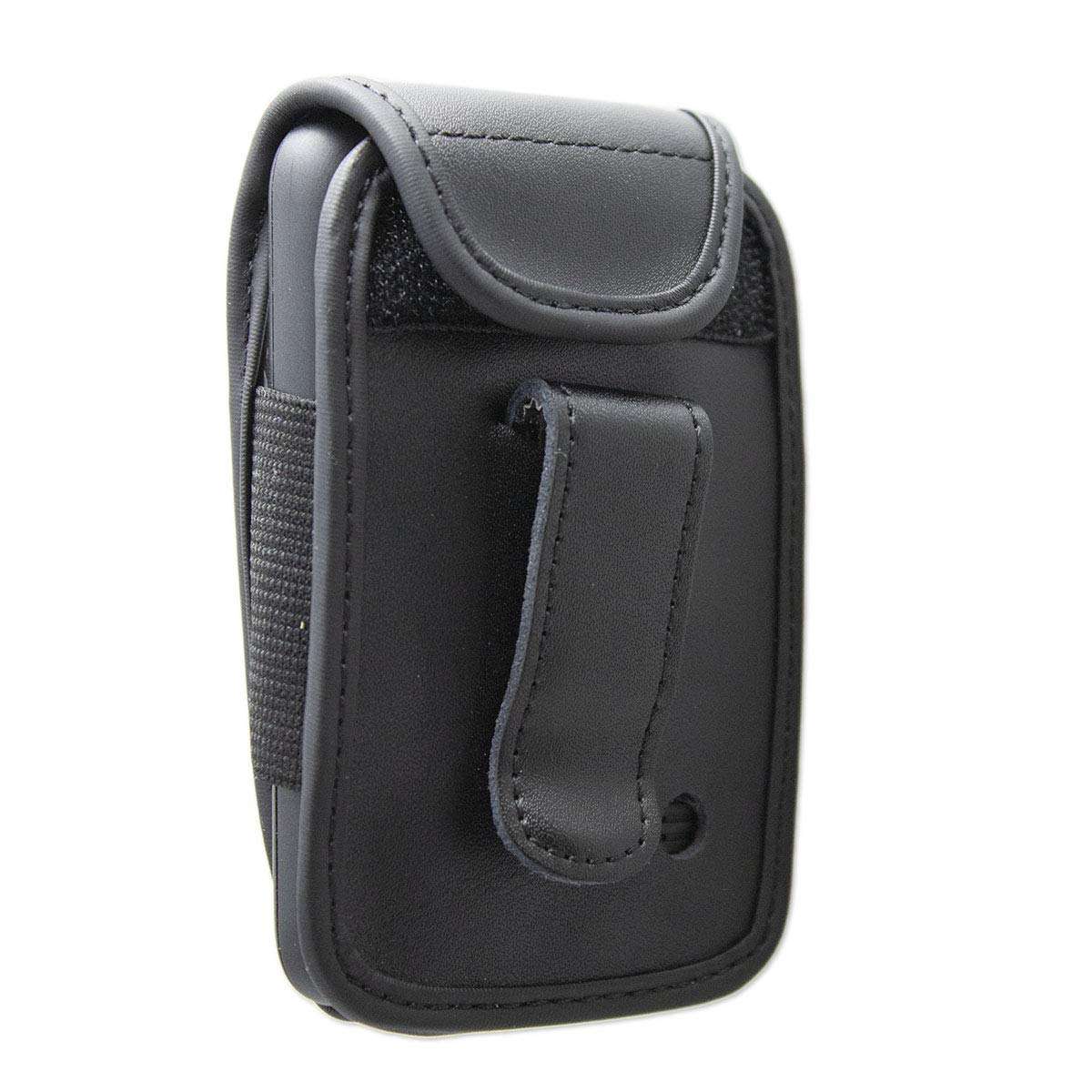 caseroxx Leather-Case with Belt Clip for Dexcom G6 Made of Genuine Leather, Mobile Phone Cover in Black 6