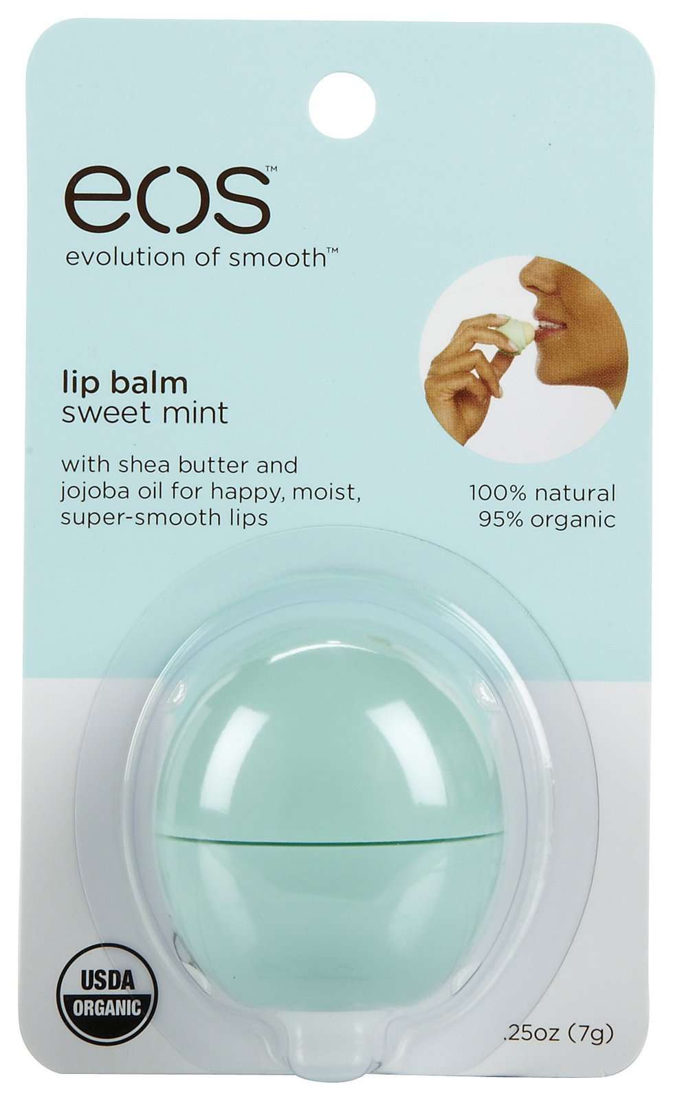 Eos Lip Balm Sphere Sweet Mint 1