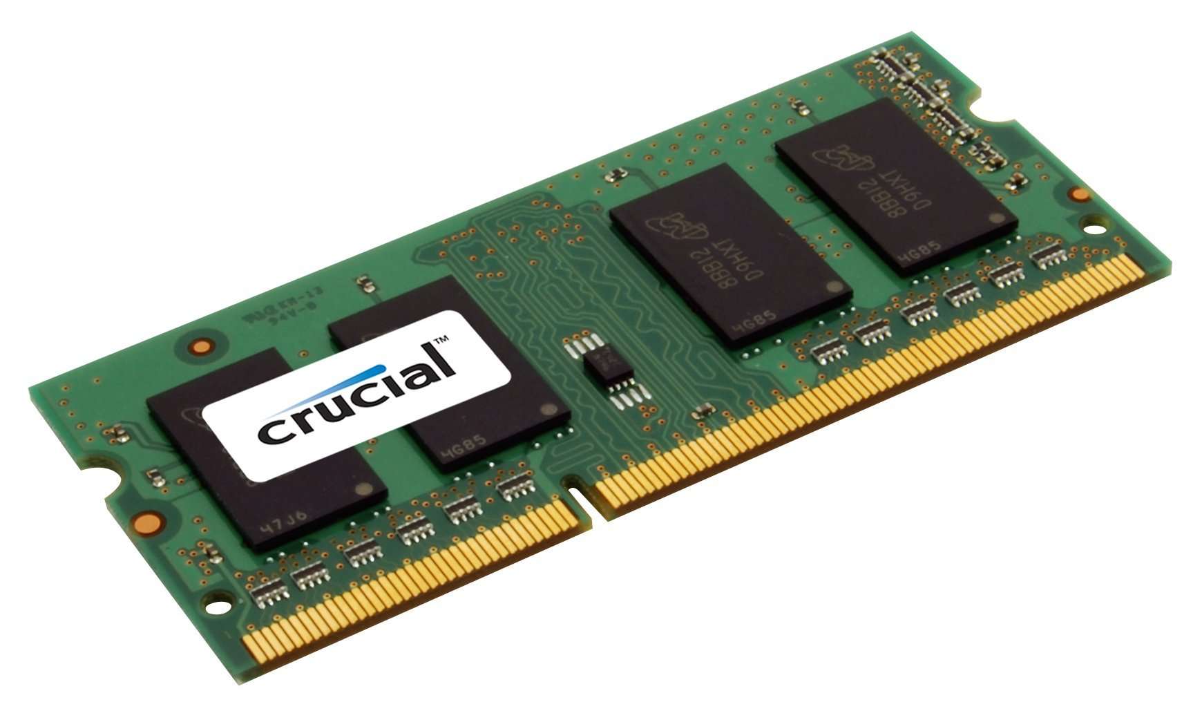 Crucial 2GB Single DDR3 1333 MT/s (PC3-10600) CL9 SODIMM 204-Pin 1.35V/1.5V Notebook Memory Module CT25664BF1339