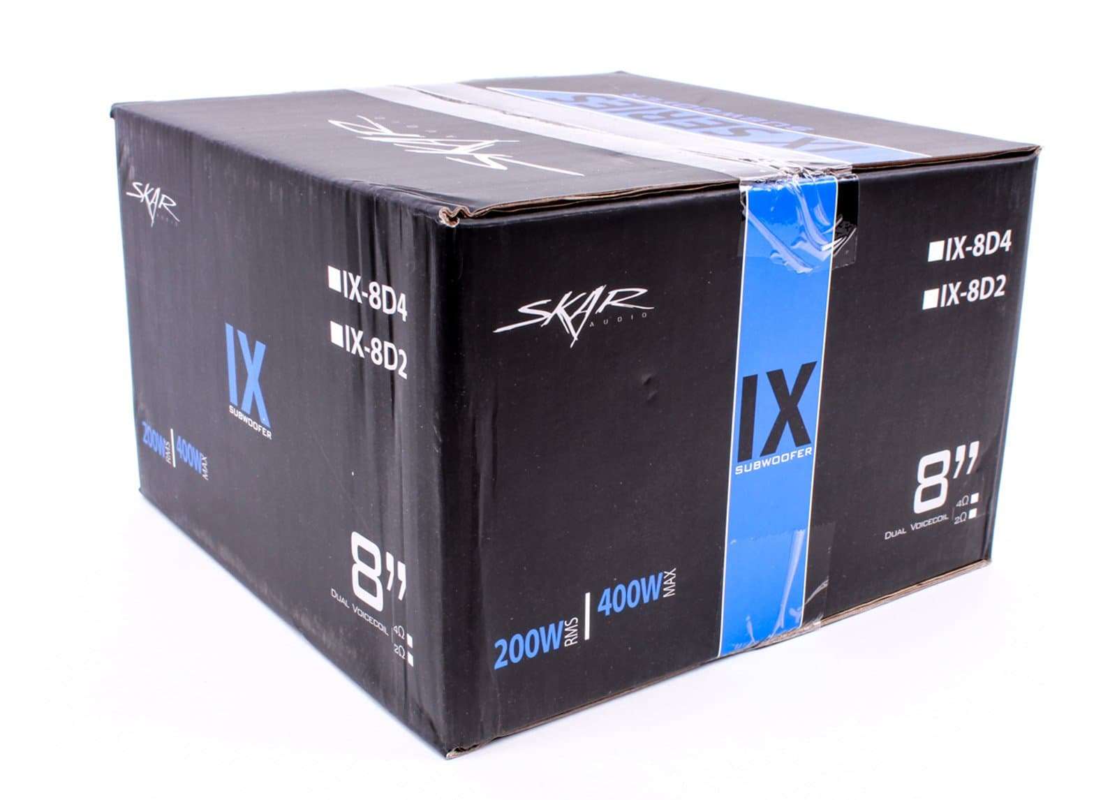 Skar Audio IX-8 D2 8" 300 Watt Max Power Dual 2 Ohm Car Subwoofer 6