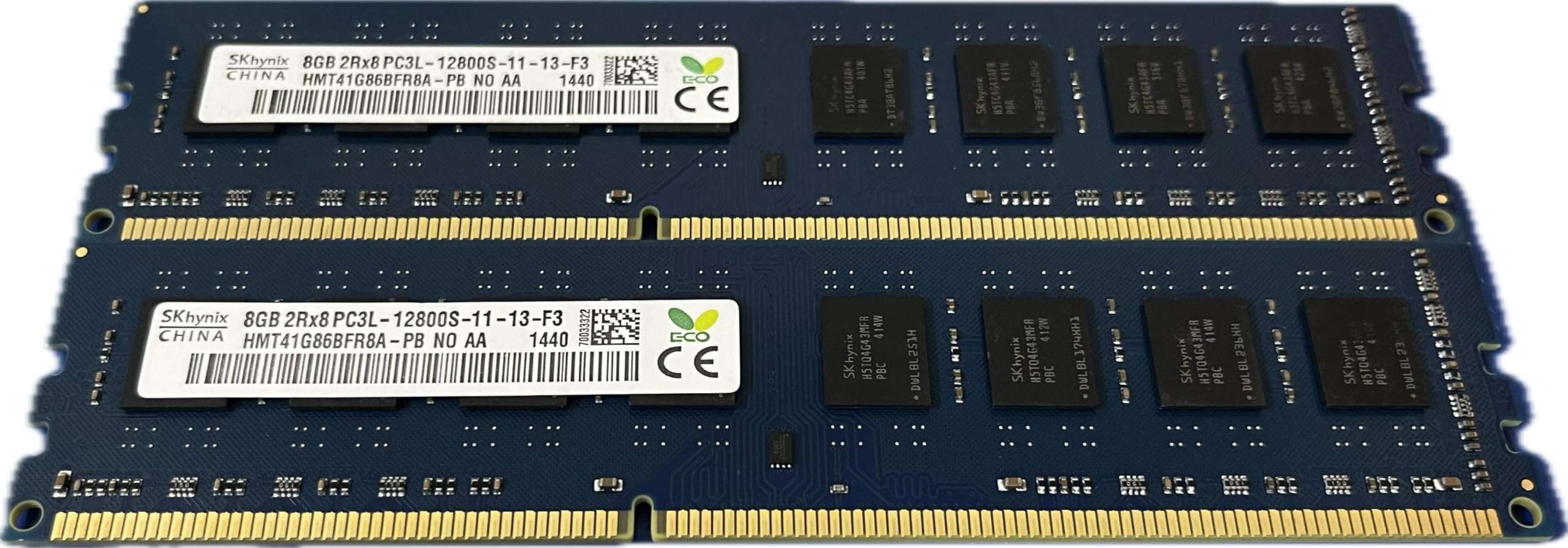 2x8GB 16GB Total 2Rx8 PC3L-12800S- HMT41G86BFR8A-PB NO AA|DDR3 Desktop Memory/RAM(OEM) 3
