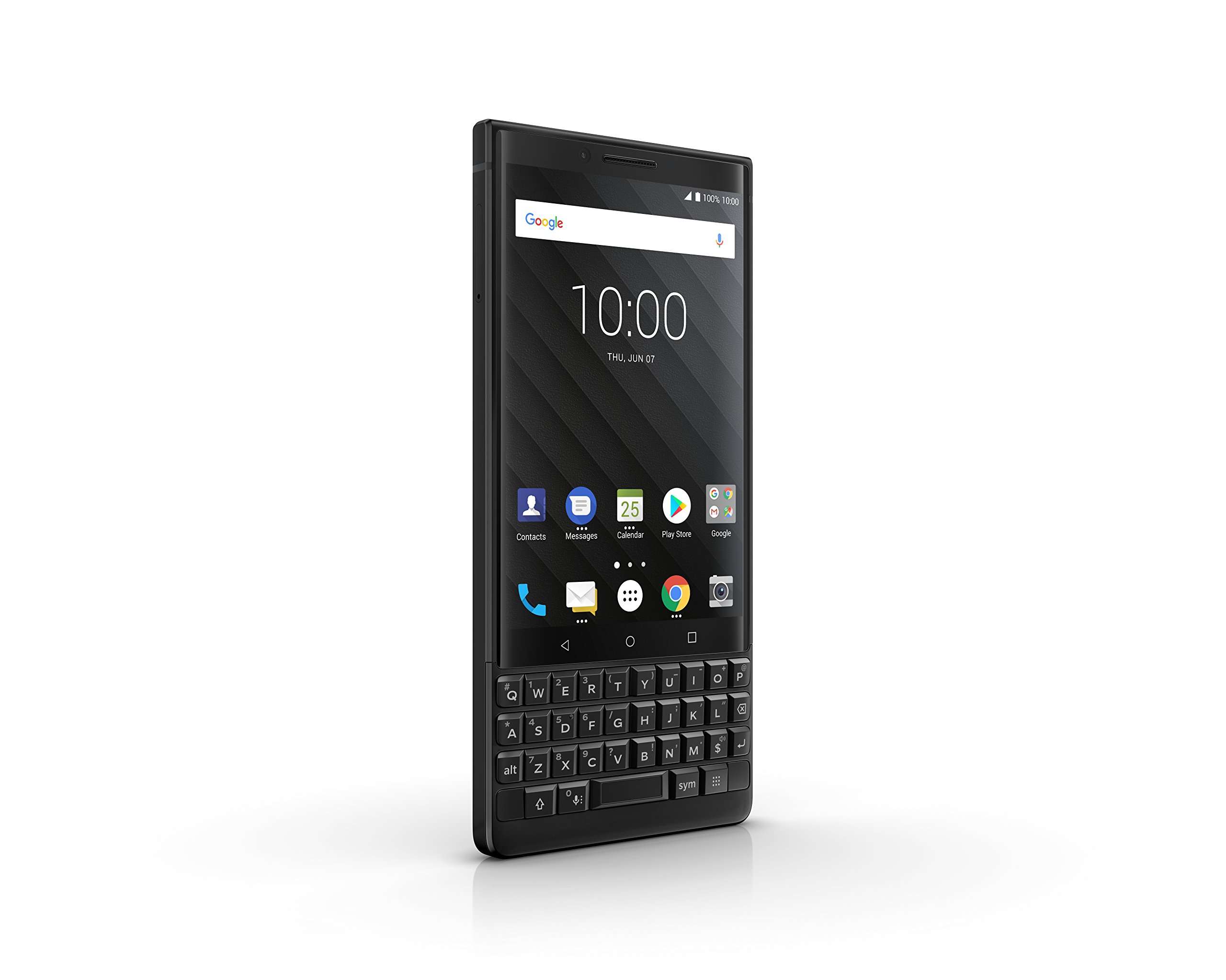 BlackBerry KEY2 64GB (Single-SIM, BBF100-1, QWERTY Keypad) (GSM Only, No CDMA) Factory Unlocked SIM-Free 4G/LTE Smartphone - International Version (Black) - No warranty in the USA 2