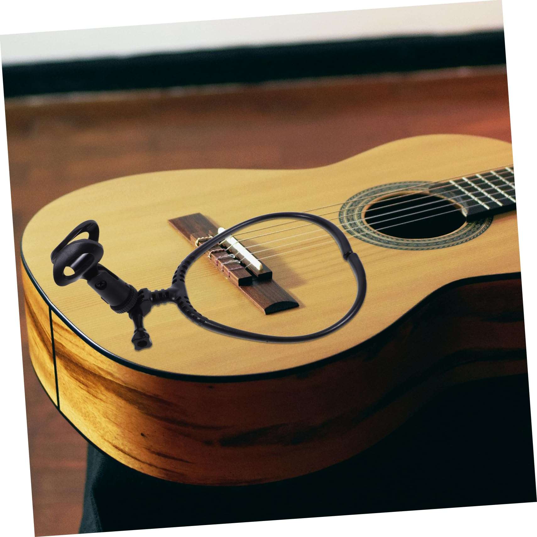 Neck Microphone Holder Stable Hanging Mic Stand for Musicians Ergonomic Design for Handsfree Use Live Streaming Outdoor Events and Performances 6