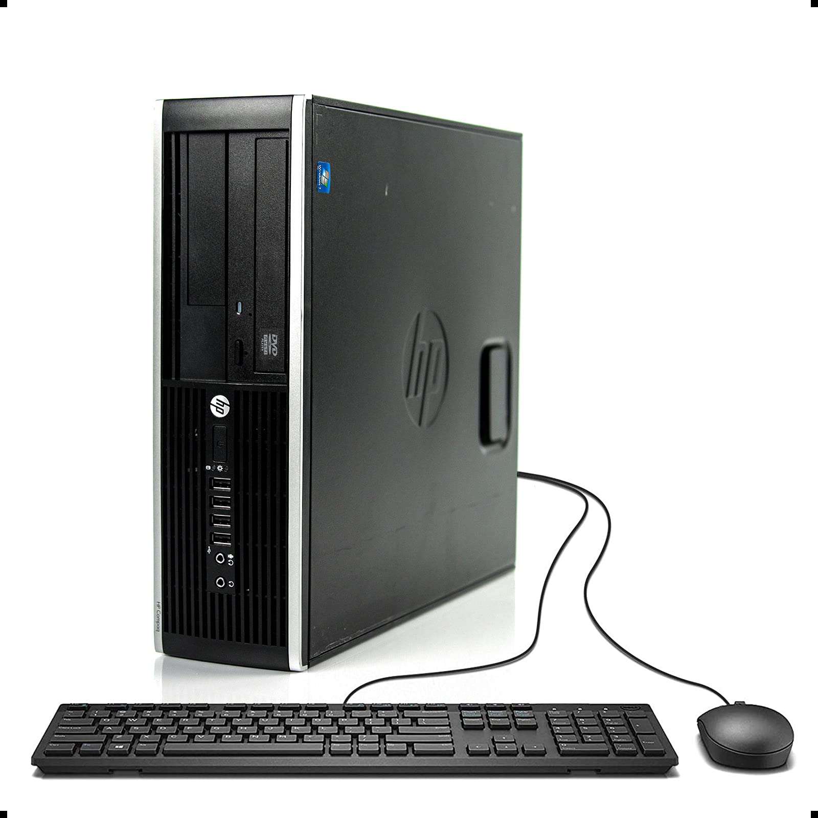 HP Campaq 6200 Pro Small Form Factor PC, Intel Core i3-2120 3.3GHz, 8G DDR3, 1T, DVD, WiFi, BT 4.0, Windows 10 Pro 64 Bit-Multi-Language Supports English/Spanish/French(Renewed) 1
