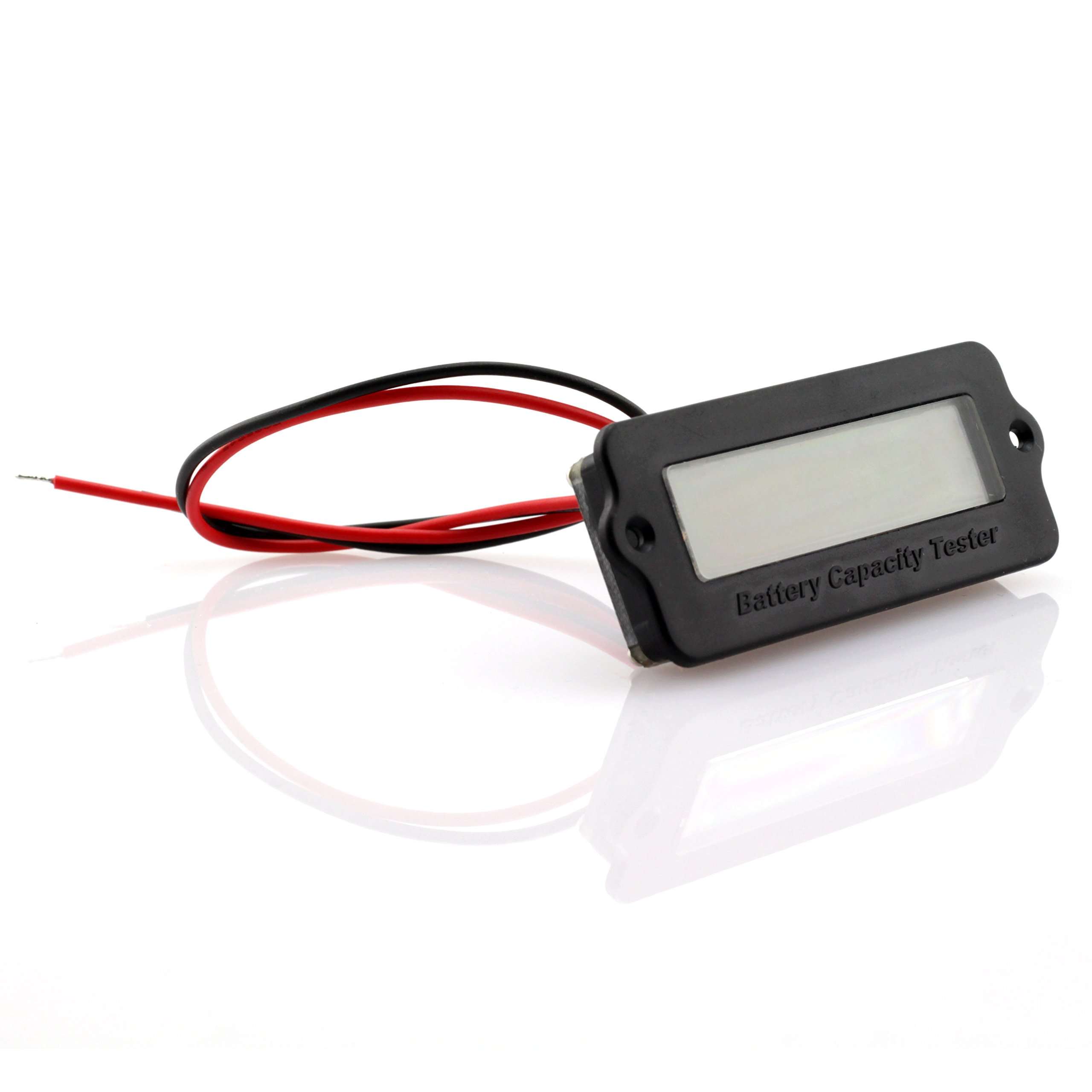 ToToT LY6W Battery Capacity Tester Monitor Universal Voltage-Type LCD Digital Display Power Module Indicator For 12V 24V 36V 48V Lead Acid Battery 3-15cells Lithium-Ion Battery Blue Light 4