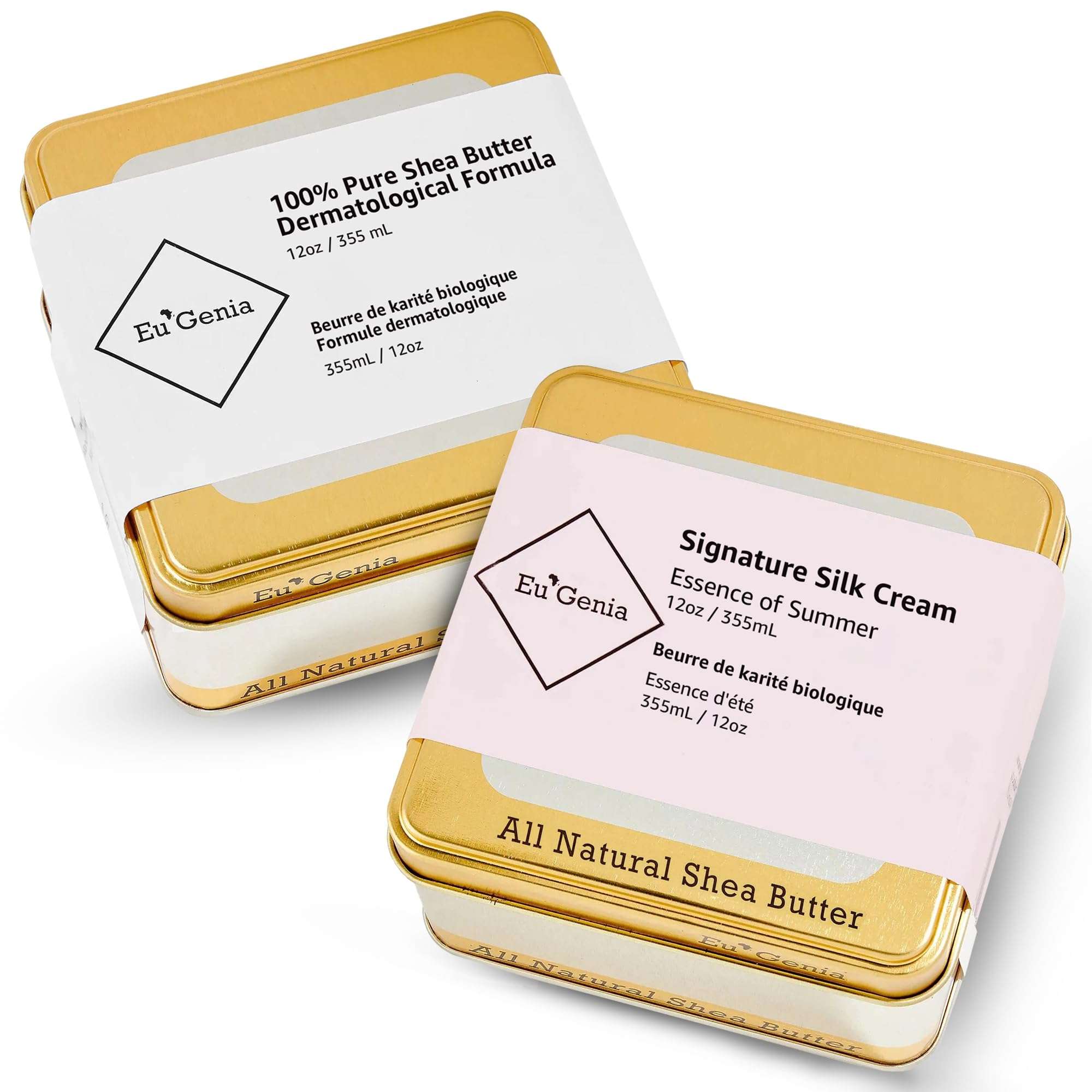 Eu'Genia 12oz Dermatological + 12oz Silk Cream in Summer Essence 1