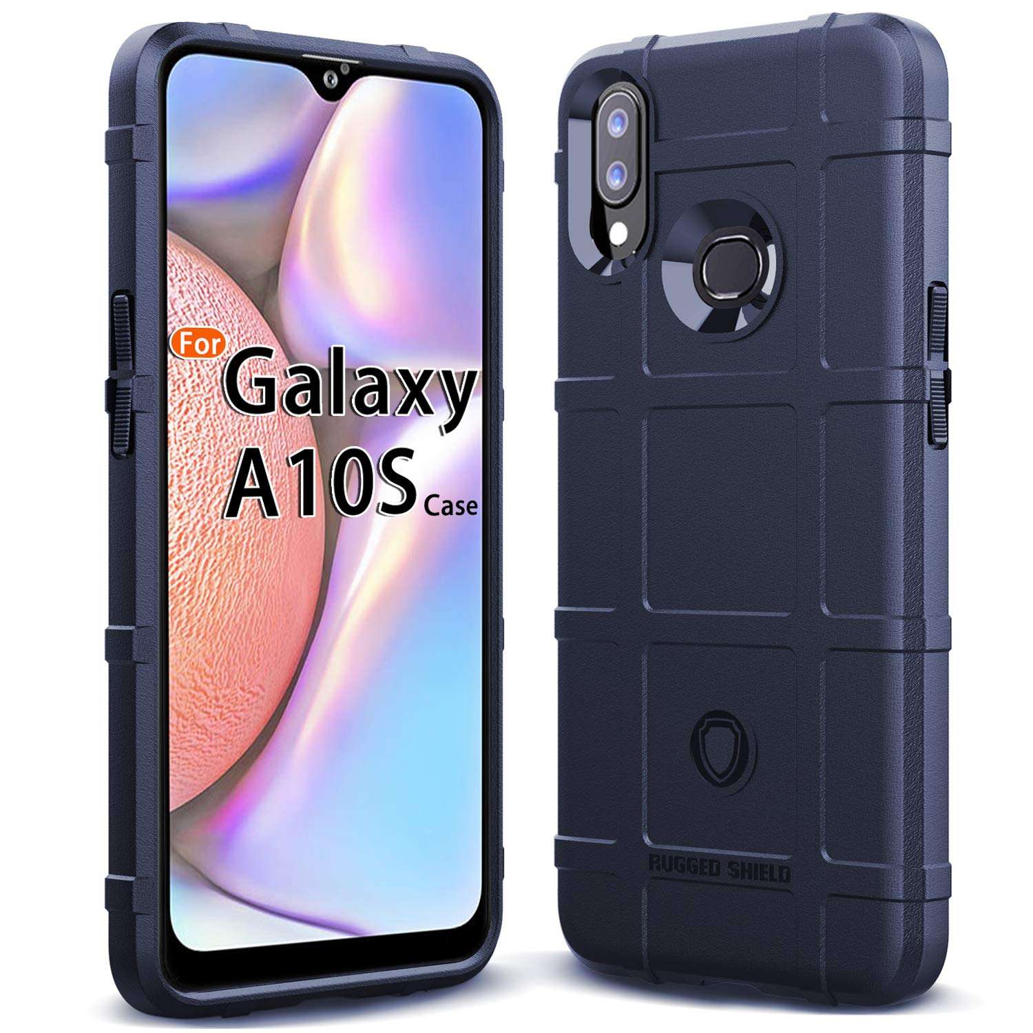 Sucnakp for Galaxy A10S Case Galaxy M01S Case Samsung M01S Case Samsung A10S Case Heavy Duty Shock Absorption Phone Cases Impact Resistant Protective Cover for Samsung Galaxy A10S Case（New Blue） 1