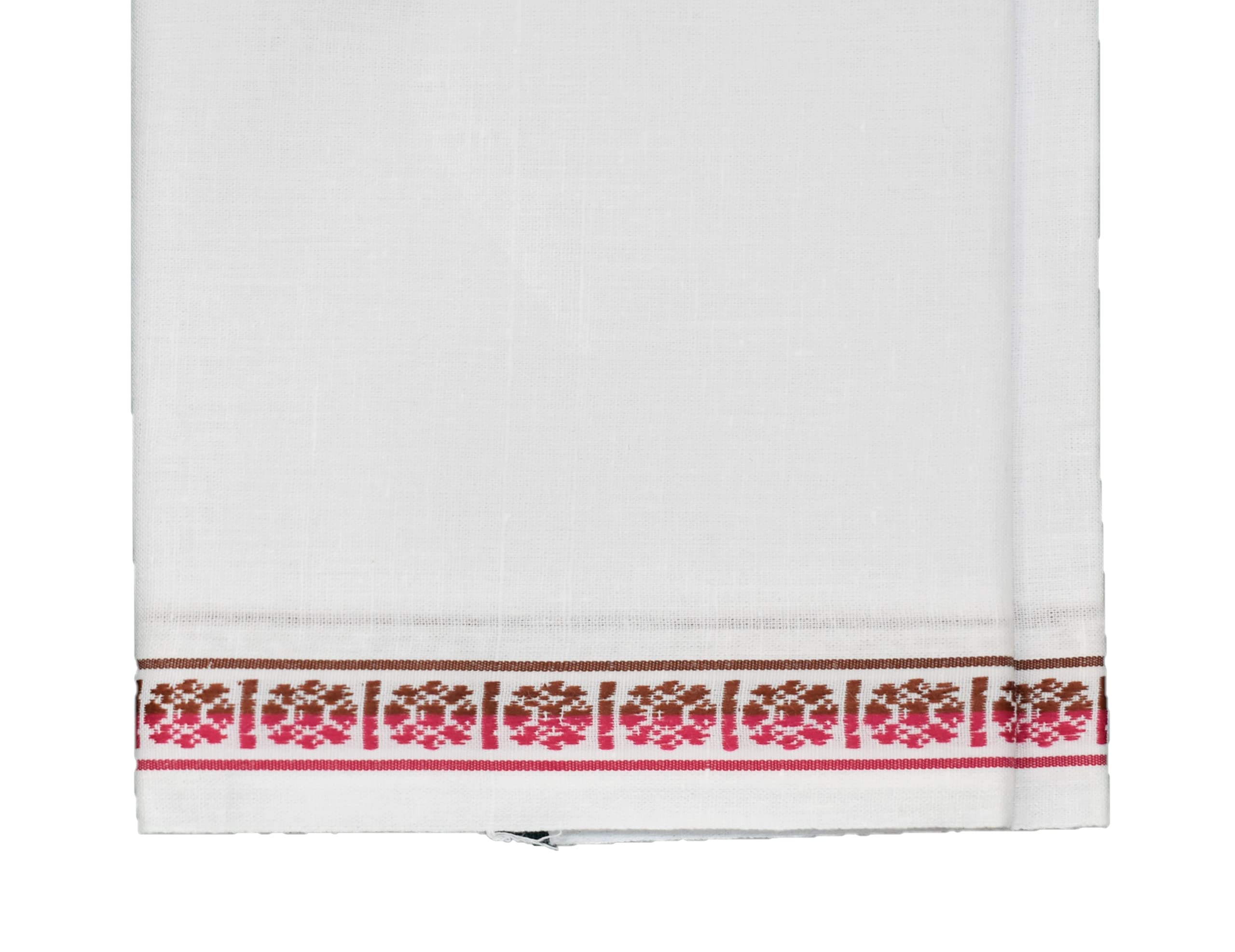 shyam handloom and Face Towels/AngVastram/Gamcha (Red) 3
