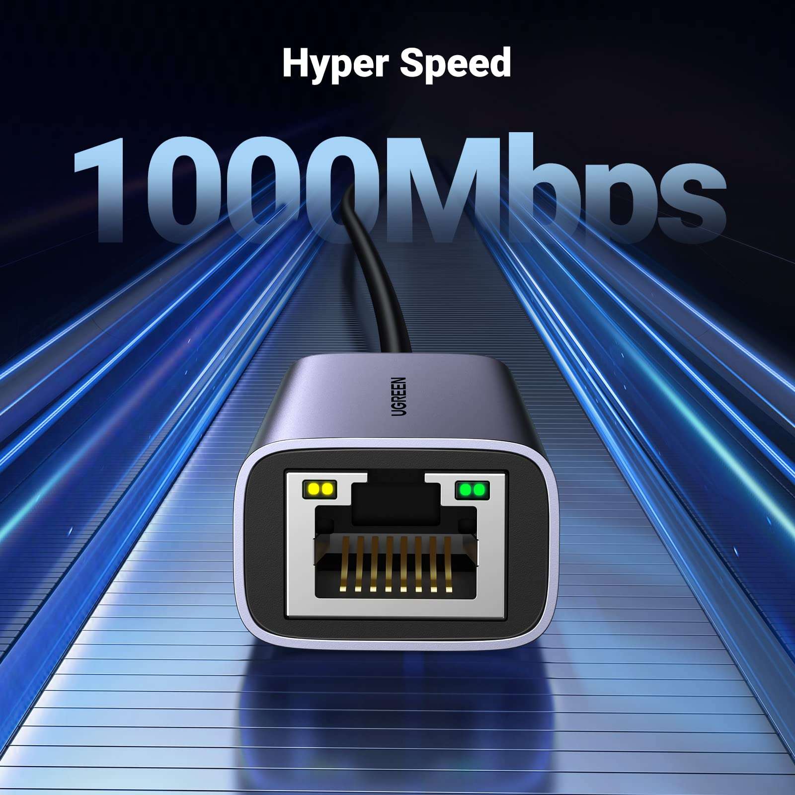 UGREEN USB C to Ethernet Adapter Bundle with USB to Ethernet Adapter 3