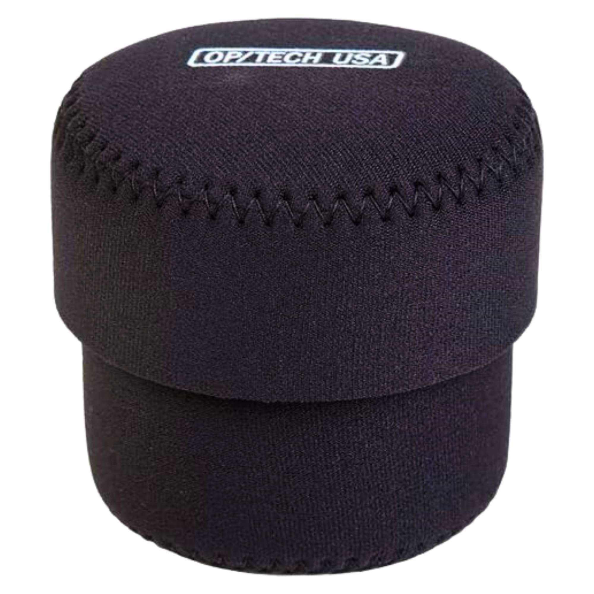 OP/TECH USA 7801052 Fold-Over Neoprene Lens Pouch – Durable Camera Lens Case with No-Lose Lid – 303 (Black) 1