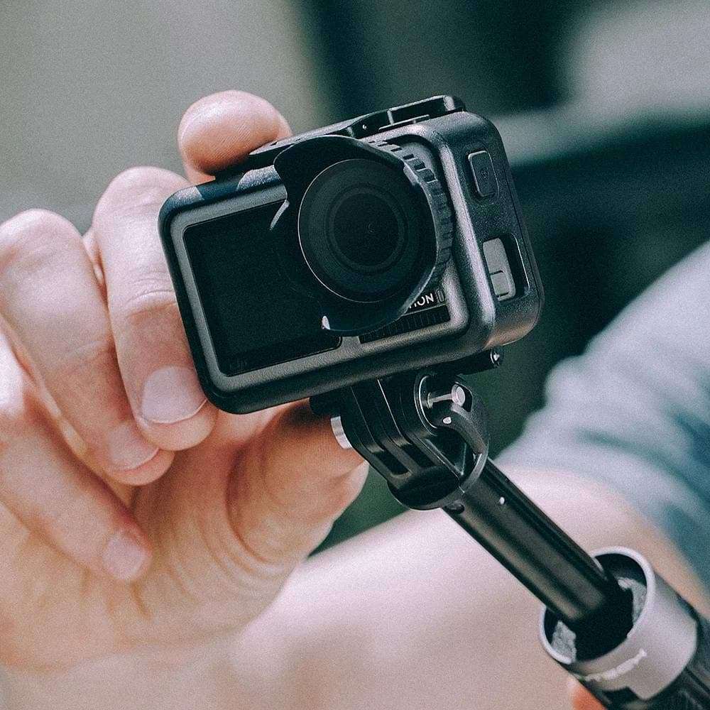 PGYTECH Huaye OSMO Compact Action 4K Waterproof Camera Sports Type-C Cable Protector Lens Hood Cage Compatible with DJI OSMO Action Camera Accessories (PGYTECH OSMO Action Lens Hood) 4