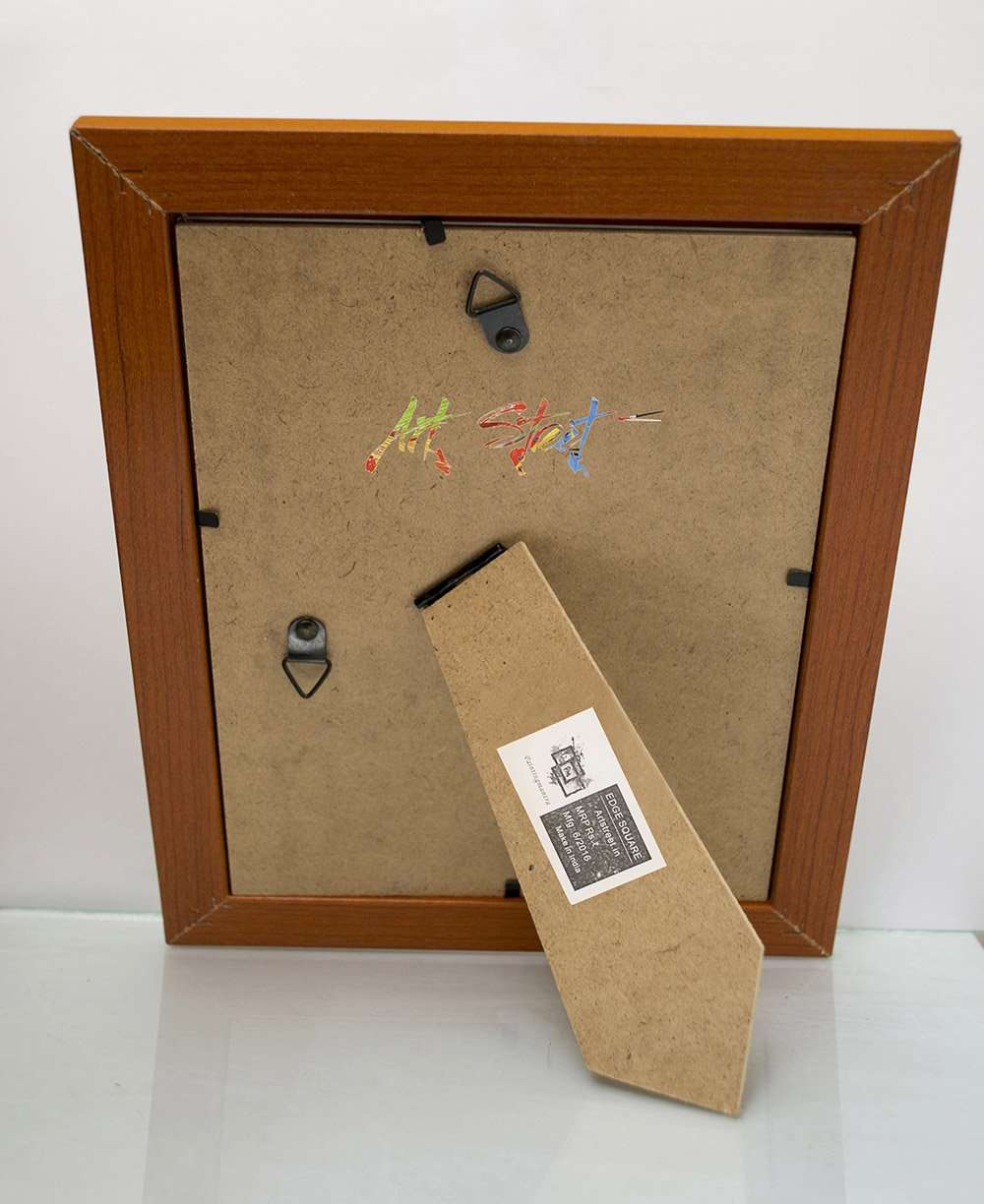 Art Street My Gang Set of 6 Individual MDF Wood Wall Photo Frame - Brown 5