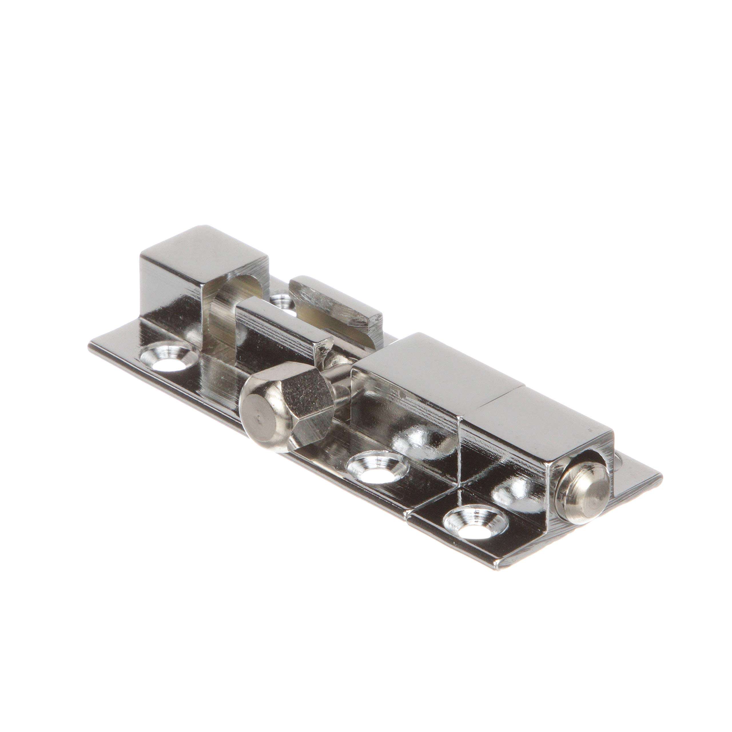 Seachoice Marine-Grade Barrel Bolt, Chrome-Plated Cast Brass, 2-1/2 in. X 1-1/16 in. 4