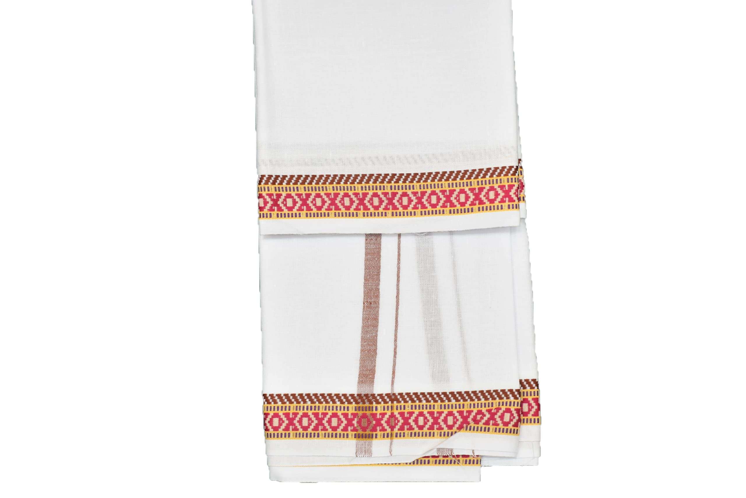 shyam handloom and Face Towels/AngVastram/Gamcha (Red) 1