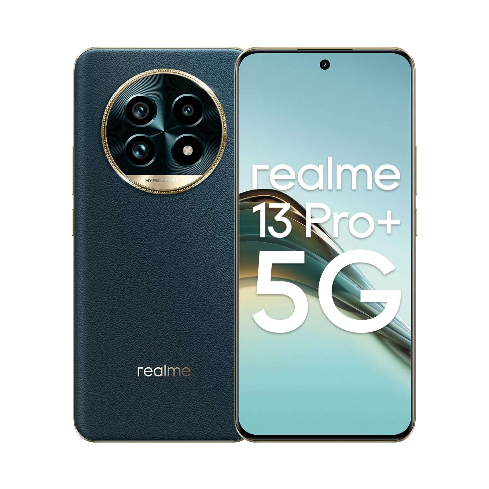 realme 13 Pro+ Dual-SIM 256GB ROM + 8GB RAM (GSM Only | No CDMA) Factory Unlocked 5G Smartphone (Emerald Green) - International Version 1