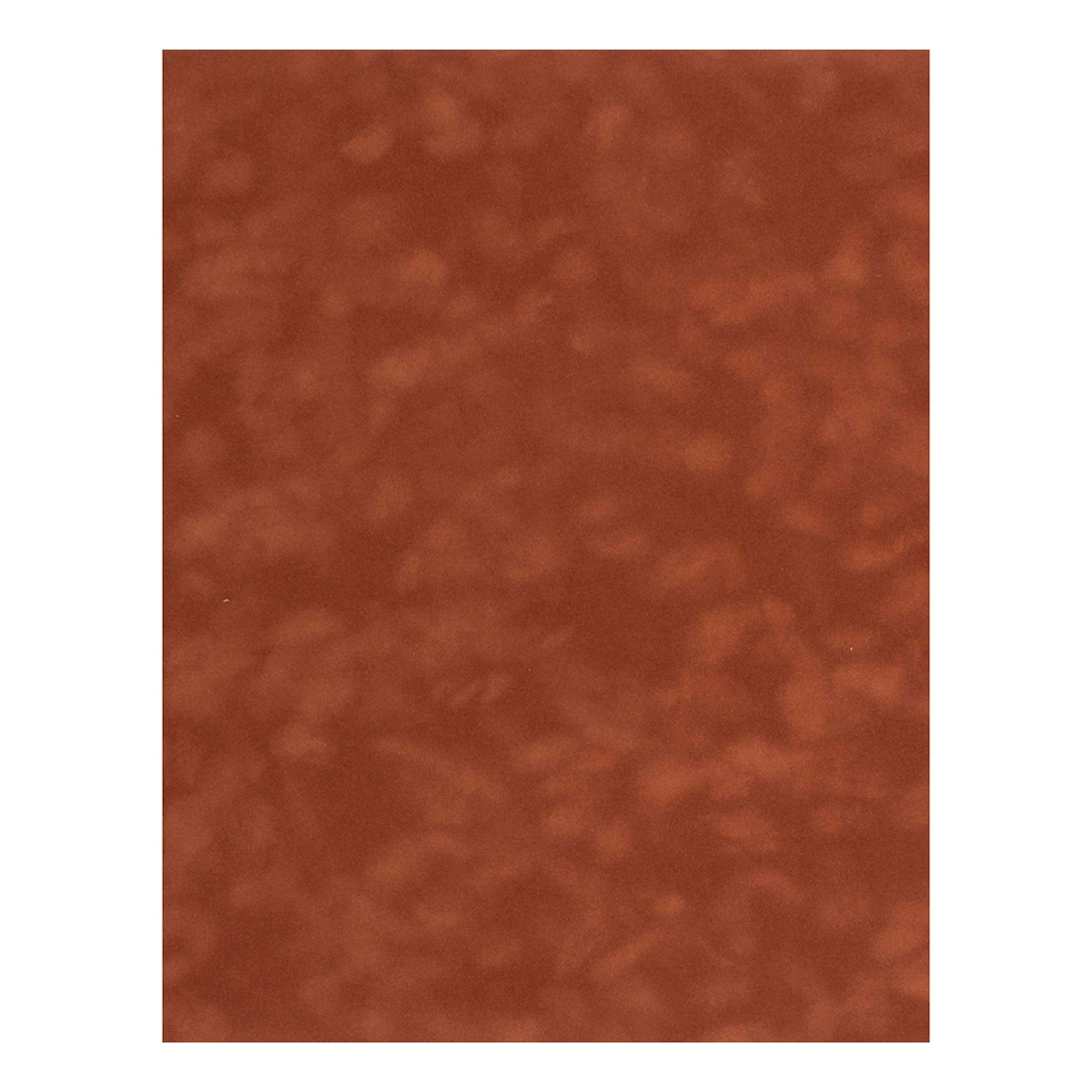 S.E.I 12-Sheet Velvet Paper, 8.5 by 11-Inch, Nutmeg 3