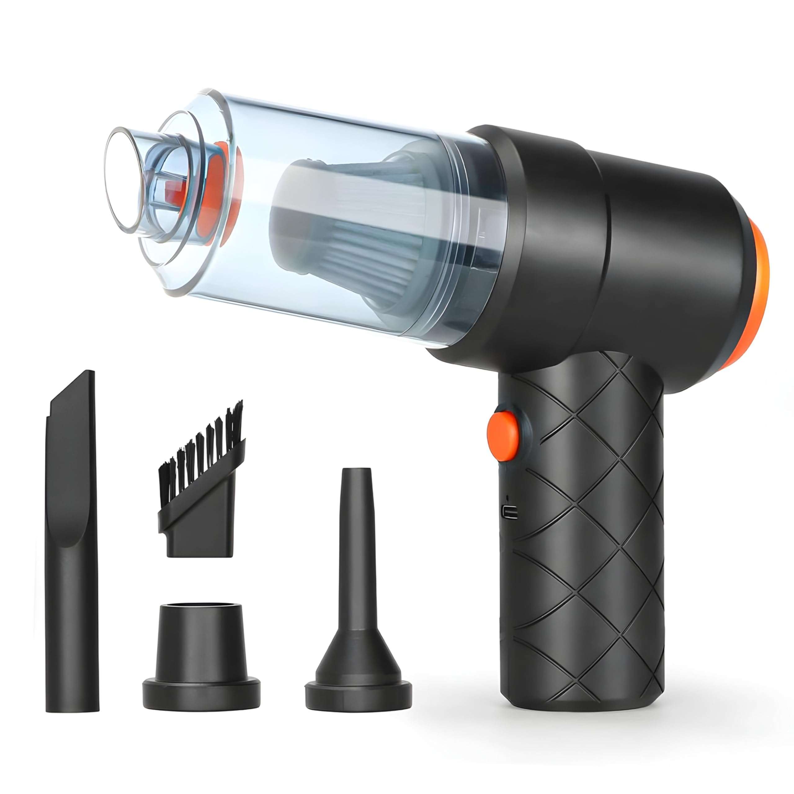 TEXUM TVC-A50D Vacuum Cleaner, Portable High Power Brush Motor Vacuum Cleaner. Powerful Suction - for Car, Pet Hair and Home Cleaning.. 1