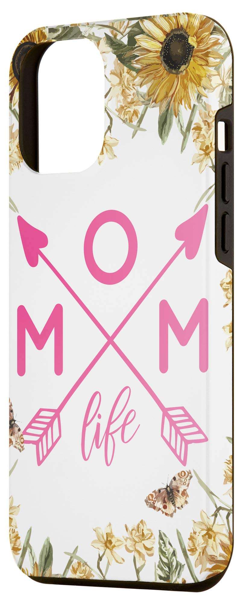 iPhone 12 Pro Max Sunflower Mom Life Case Birthday & Mothers day Gifts For Mom Case 2