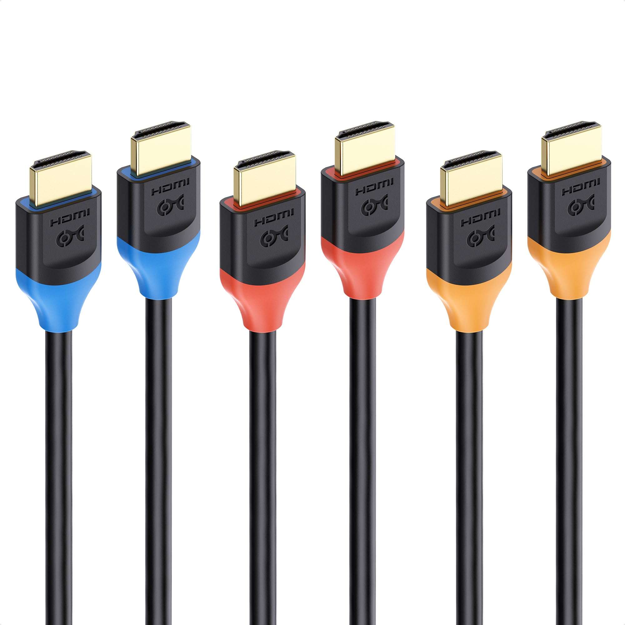 Cable Matters [Ultra High Speed HDMI Certified] 3-Pack 48Gbps 8K HDMI Cable 9.8 ft / 3m with 8K@60Hz, 4K@240Hz and HDR Support for PS5, Xbox Series X/S, RTX3080/3090, RX 6800/6900, Apple TV, and More 1