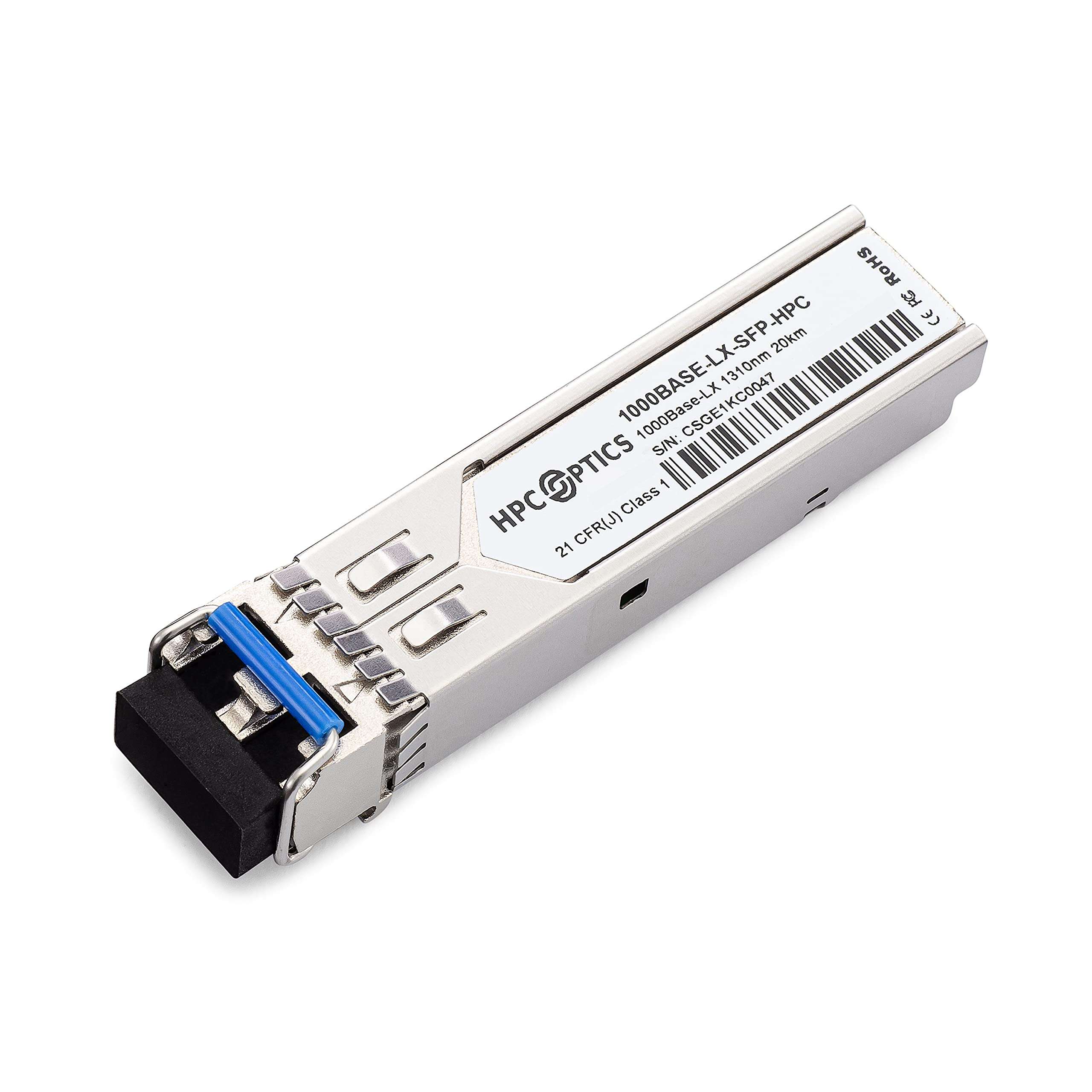 HPC Optics Compatible with 3Com 3CSFP92 1000BASE-LX SFP Transceiver | 1G LX SMF 1310nm 3CSFP92-HPC