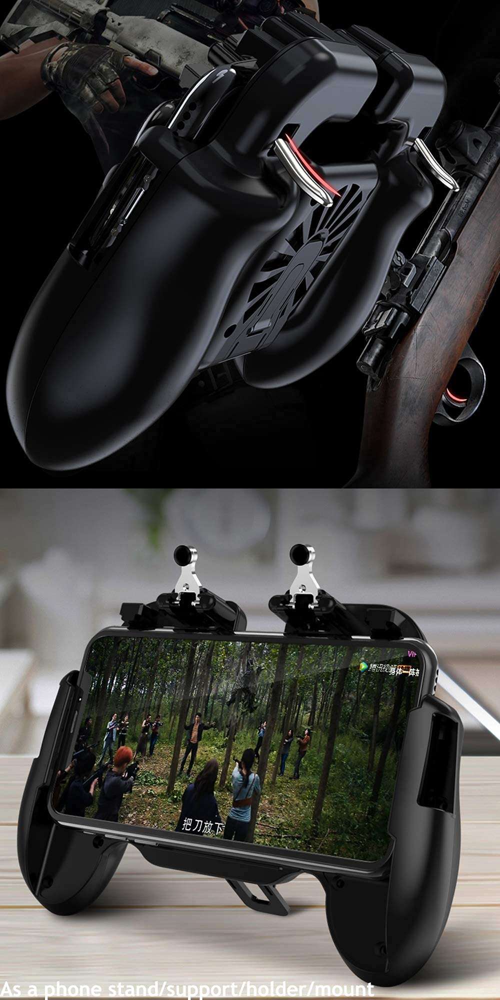 Drumstone SR Game Controlling Smart Joystick Mobile Phone Gang Controller Handle for All Smartphones. 5