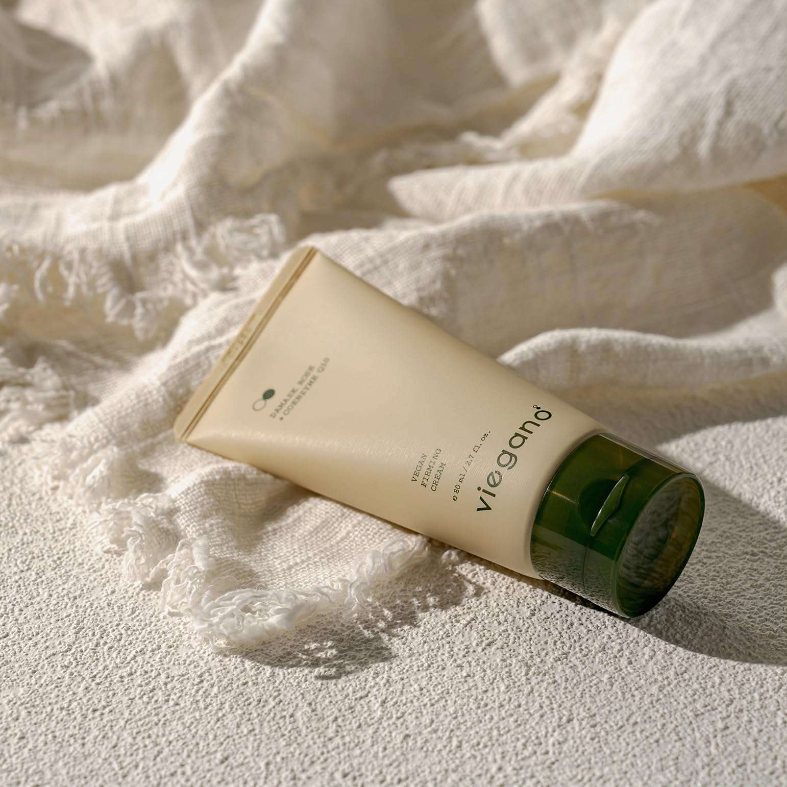 [ viegano ] Firming Cream for Sensitive Skin | Damask Rose + CoQ10 | Korean Moisturizer | Targets Fine Lines & Wrinkles | 100% Vegan | 80 mL 5