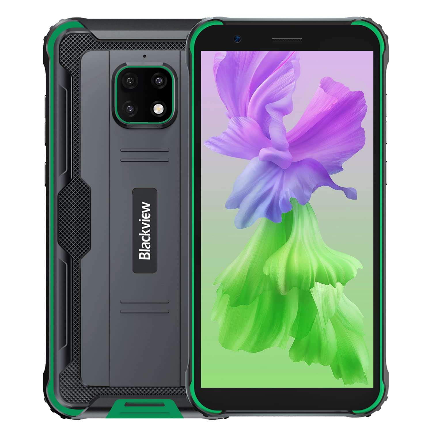 Blackview Rugged Cell Phone Unlocked 4900, 5.7 Inch Screen, 5580mAh Battery, 3GB+32GB (SD 128GB), Android 10 IP68 Waterproof Shockproof Smartphone, 5MP+8MP Waterproof Camera,Dual SIM 4G,OTG,NFC,GPS