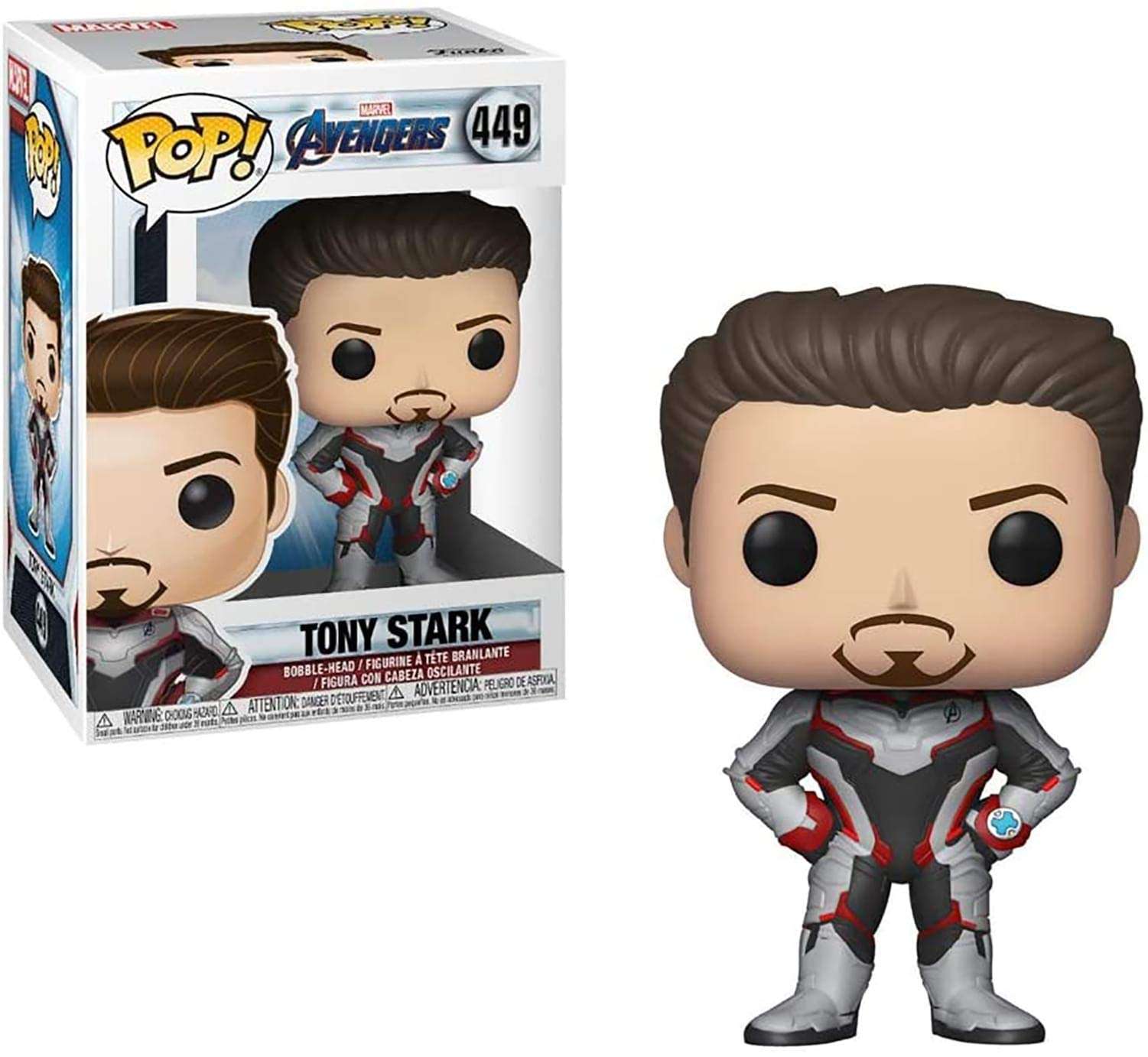 Funko POP!: Marvel Avengers Endgame: Tony Stark - Iron Man - Collectible Vinyl Figure - Gift Idea - Official Merchandise - for Kids & Adults - Movies Fans - Model Figure for Collectors