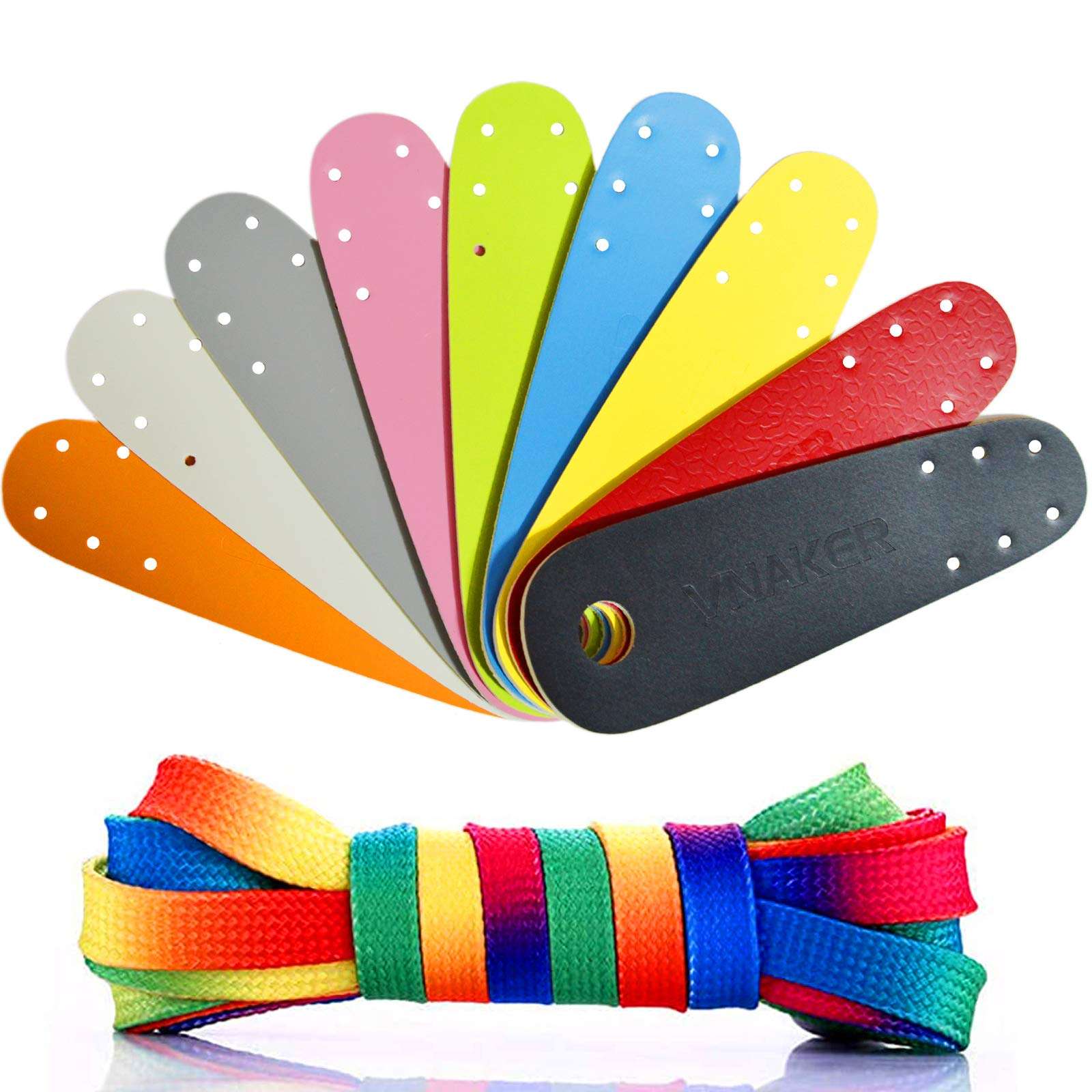 VNAKER 1 Pair Toe Guards Protectors for Quad Roller Skate (Orange) 1