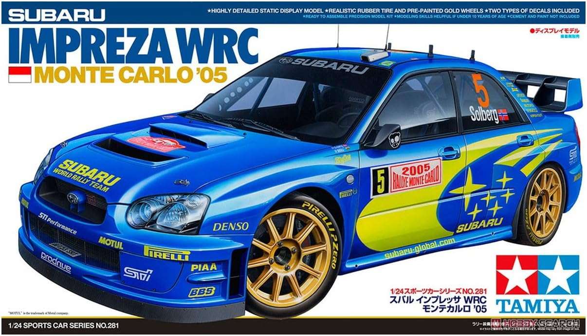 Tamiya Subaru Impreza WRC Monte Carlo 3