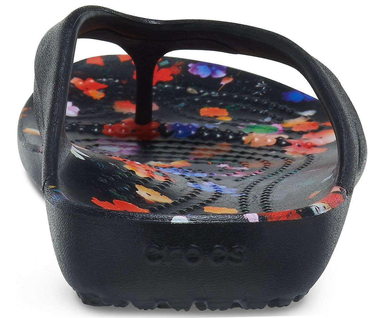 crocs Girls Black Flip-Flops-W5 (206866-001) 6