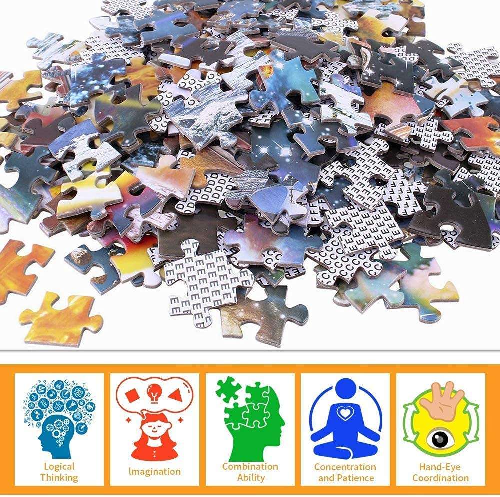 500 Pieces Jigsaw Puzzles for Adults Teens, Basketball Sports Puzzle I Love Basketball Wooden Puzzle DIY Wall Art Intellectual Decompressing Fun Game Preschool Toys Gifts 6