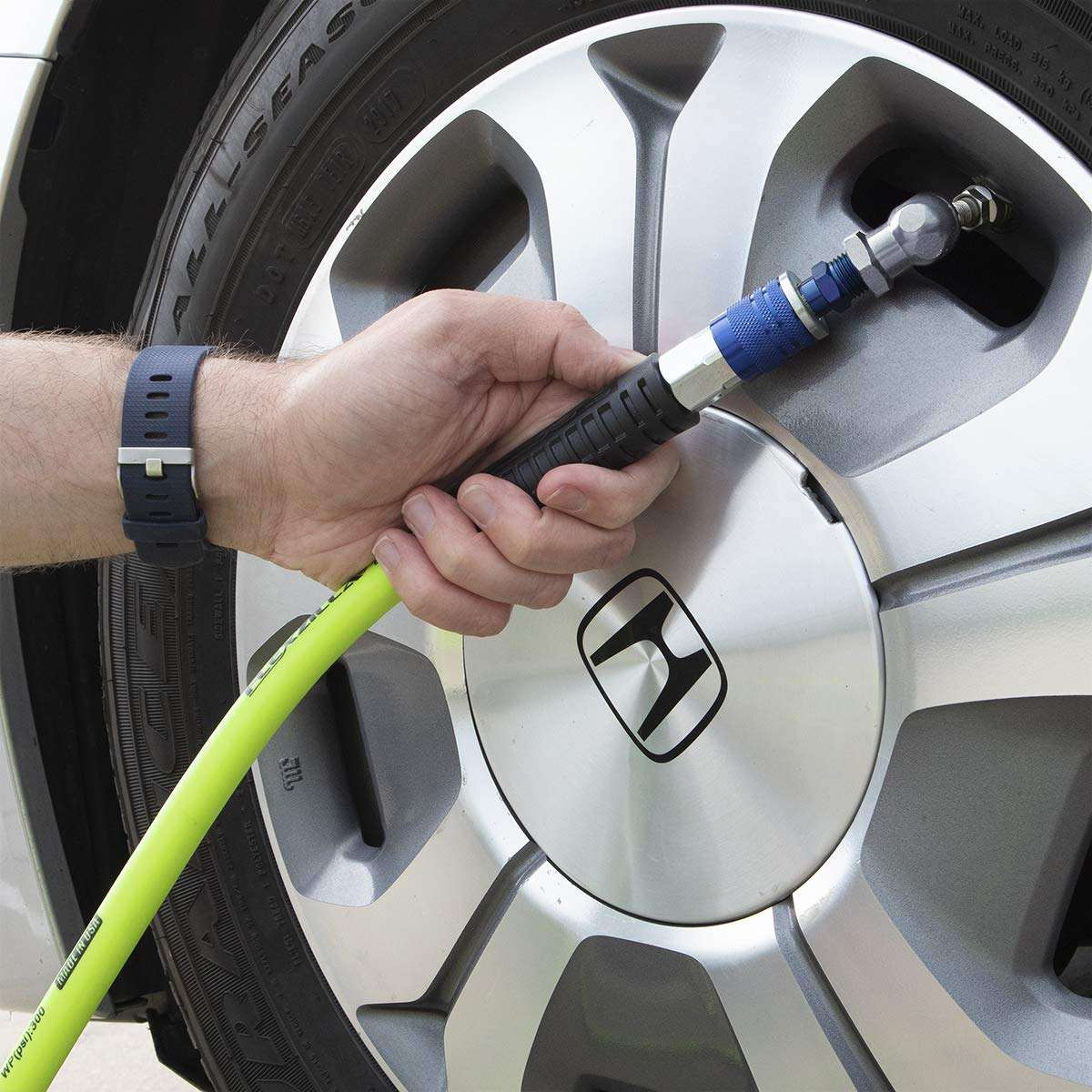 ColorConnex Coupler & Plug Kit, Automotive Type C, 1/4" NPT, Blue, 14-Piece - A72458C 5