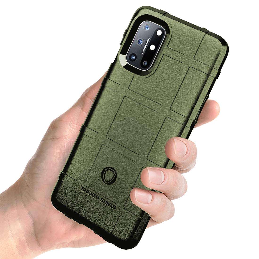 Sucnakp for OnePlus 8T Case OnePlus 8T+ 5G Case One Plus 8T Case 1+8T Case Heavy Duty Shock Absorption Phone Cases Impact Resistant Protective Cover for OnePlus 8T（New Army Green） 2
