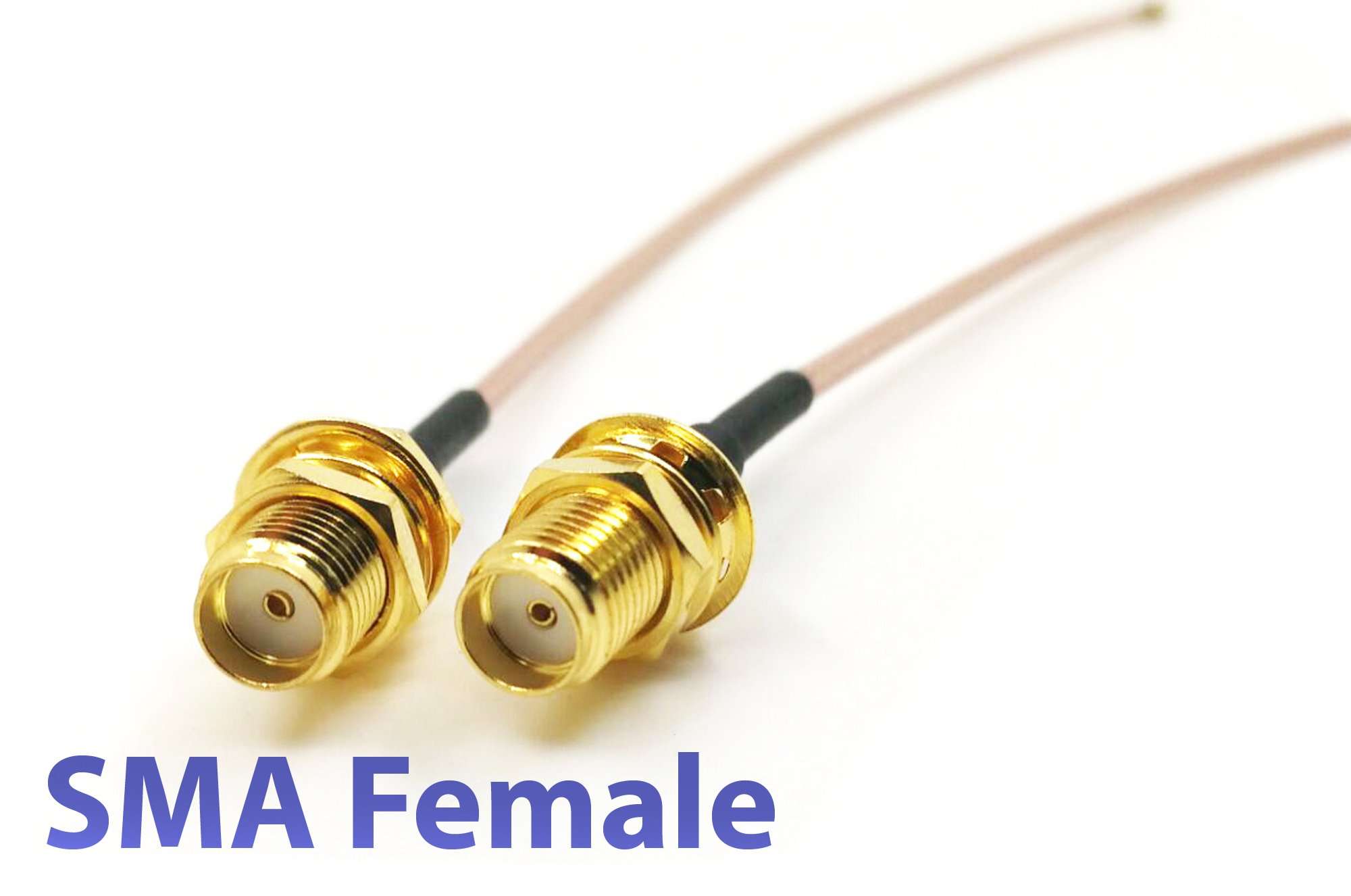 Pack of 4 RF U.FL(IPEX/IPX)Mini PCI to SMA Female Pigtail Antenna Wi-Fi Coaxial RG-178 Low Loss Cable (10 inches(25.4 cm)) 4